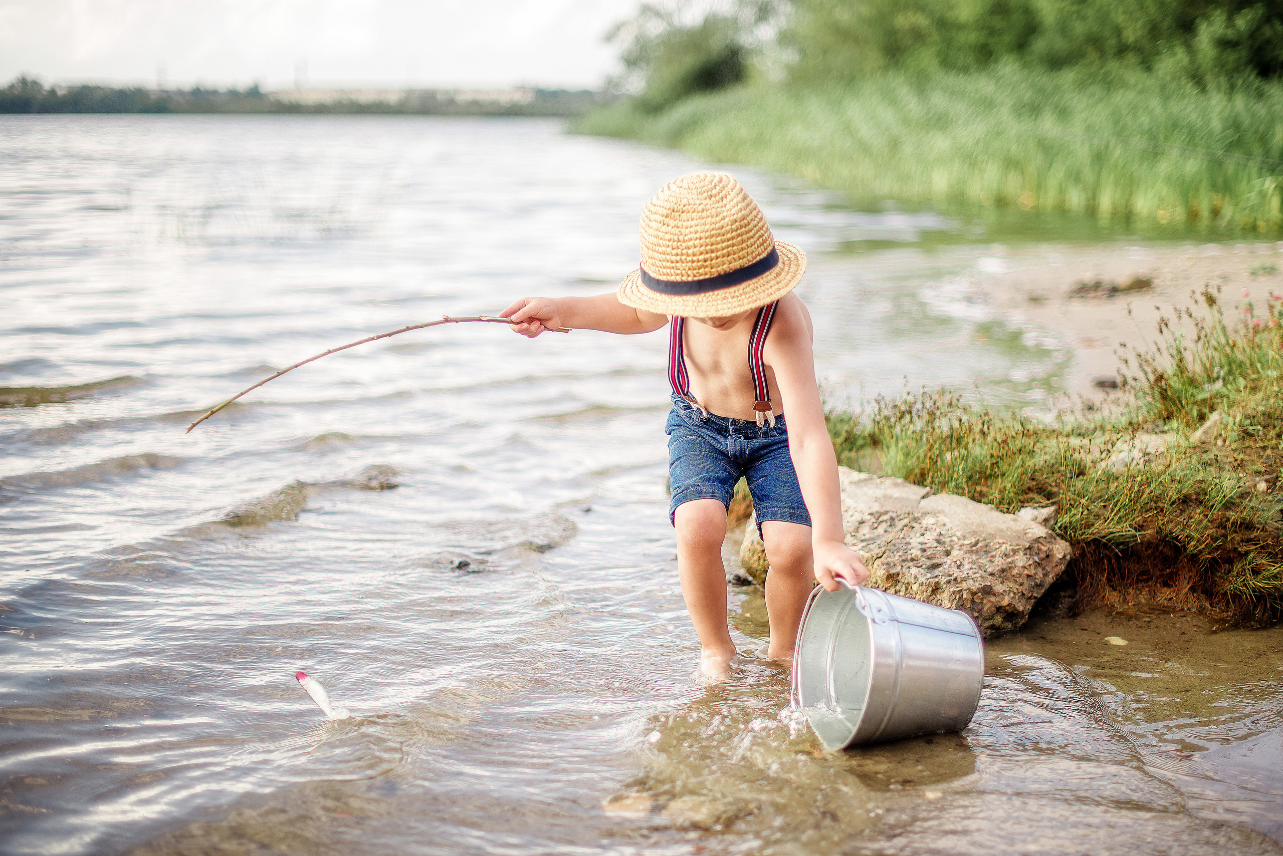 Рыбалка-детский фотопроект. Фотограф Галина Лисанова, г. Брянск