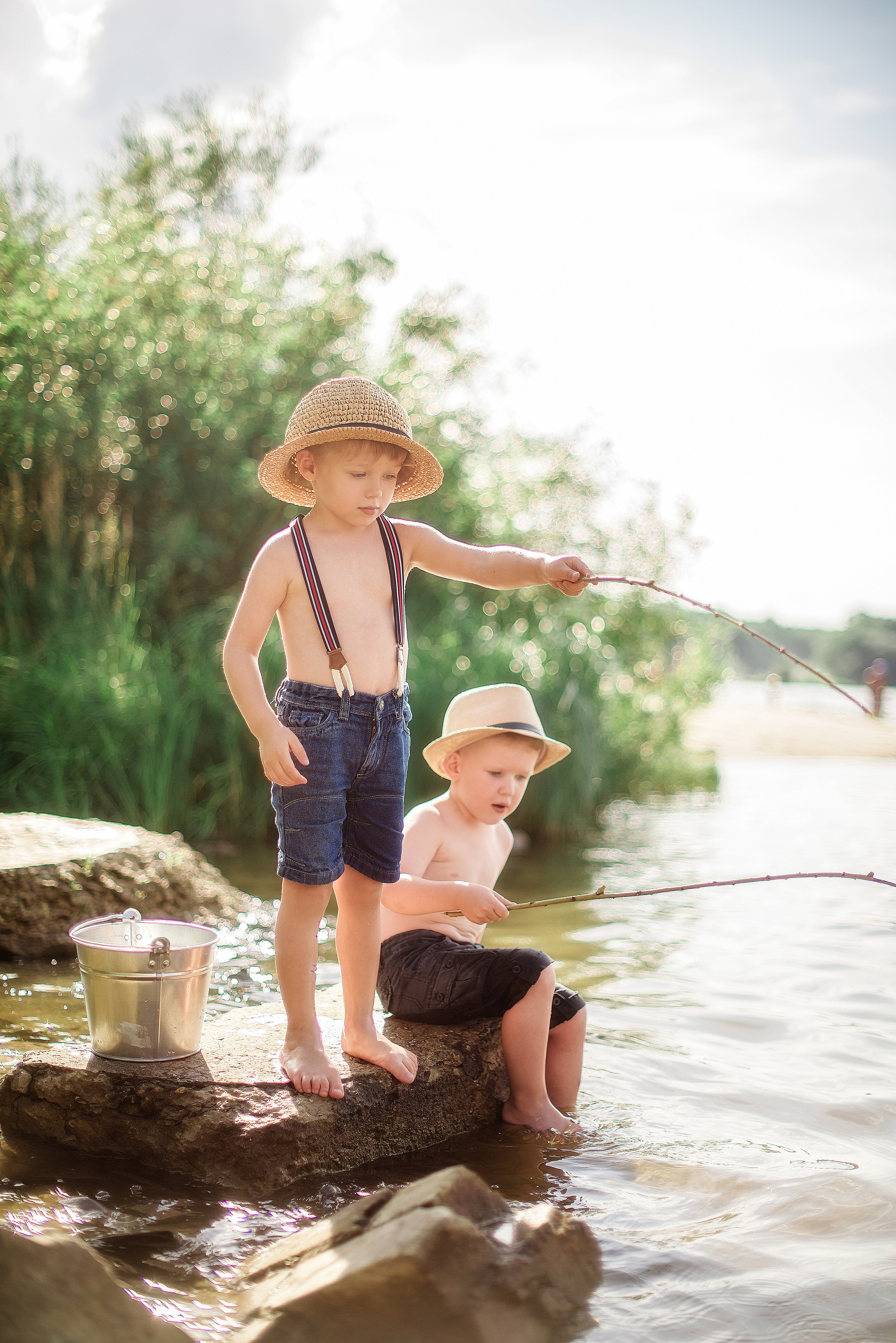 Рыбалка-детский фотопроект. Фотограф Галина Лисанова, г. Брянск
