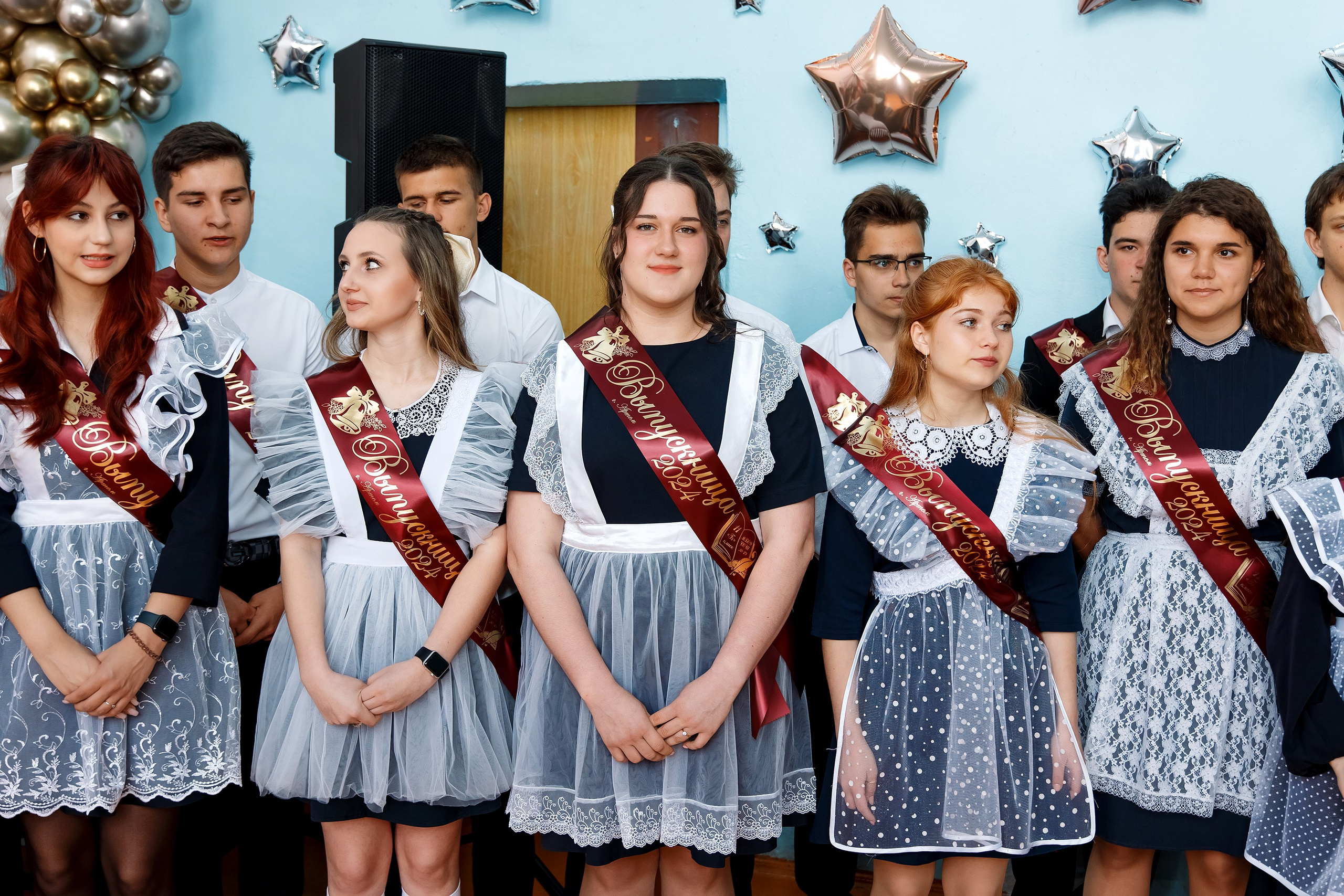 11 класс Последний звонок. Фотограф Любовь Корниенко, Примоский край