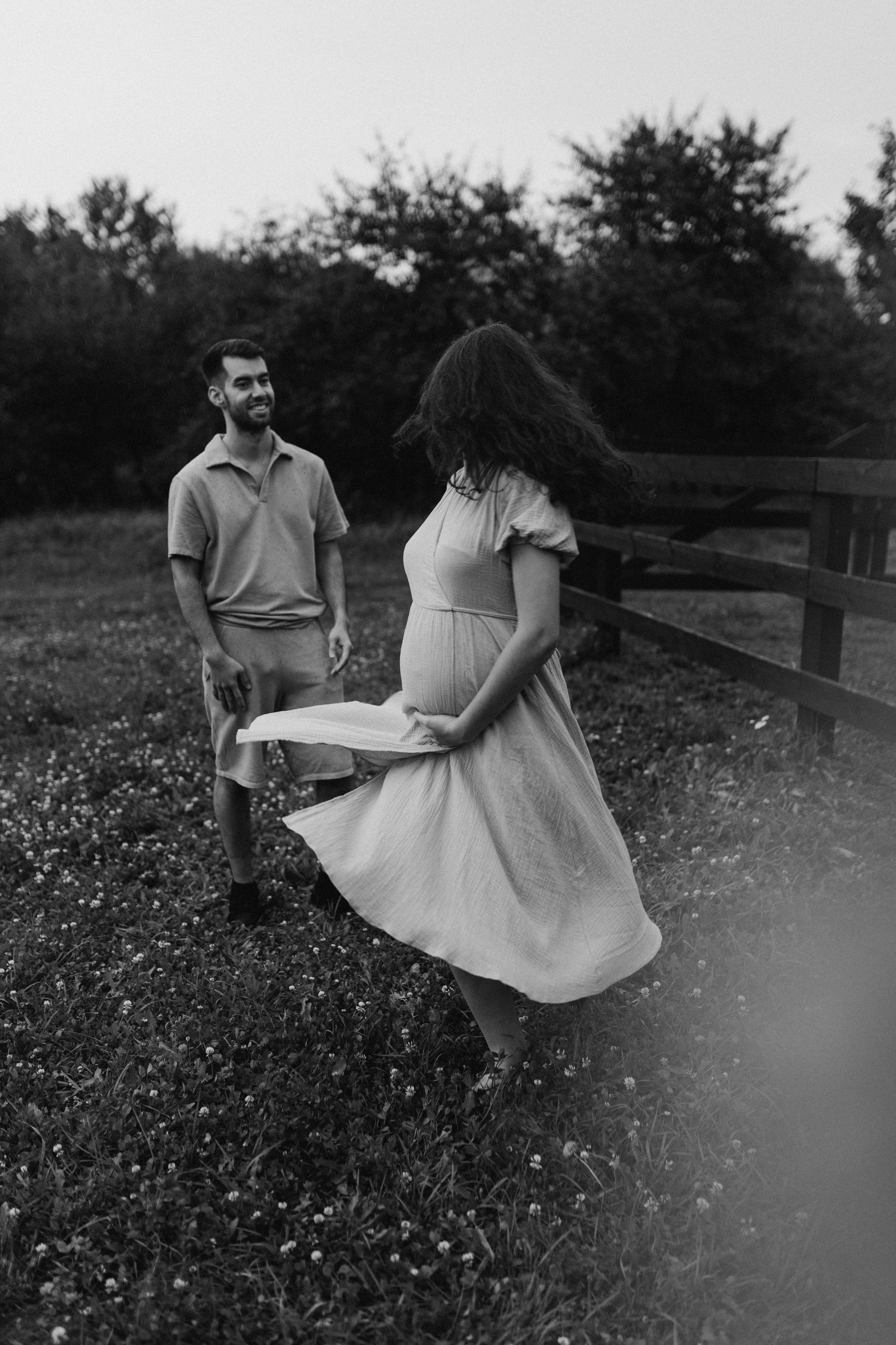 Беременная фотосессия Маши и Димы. Семейный фотограф в Москве и Люберцах Юлия Гуськова