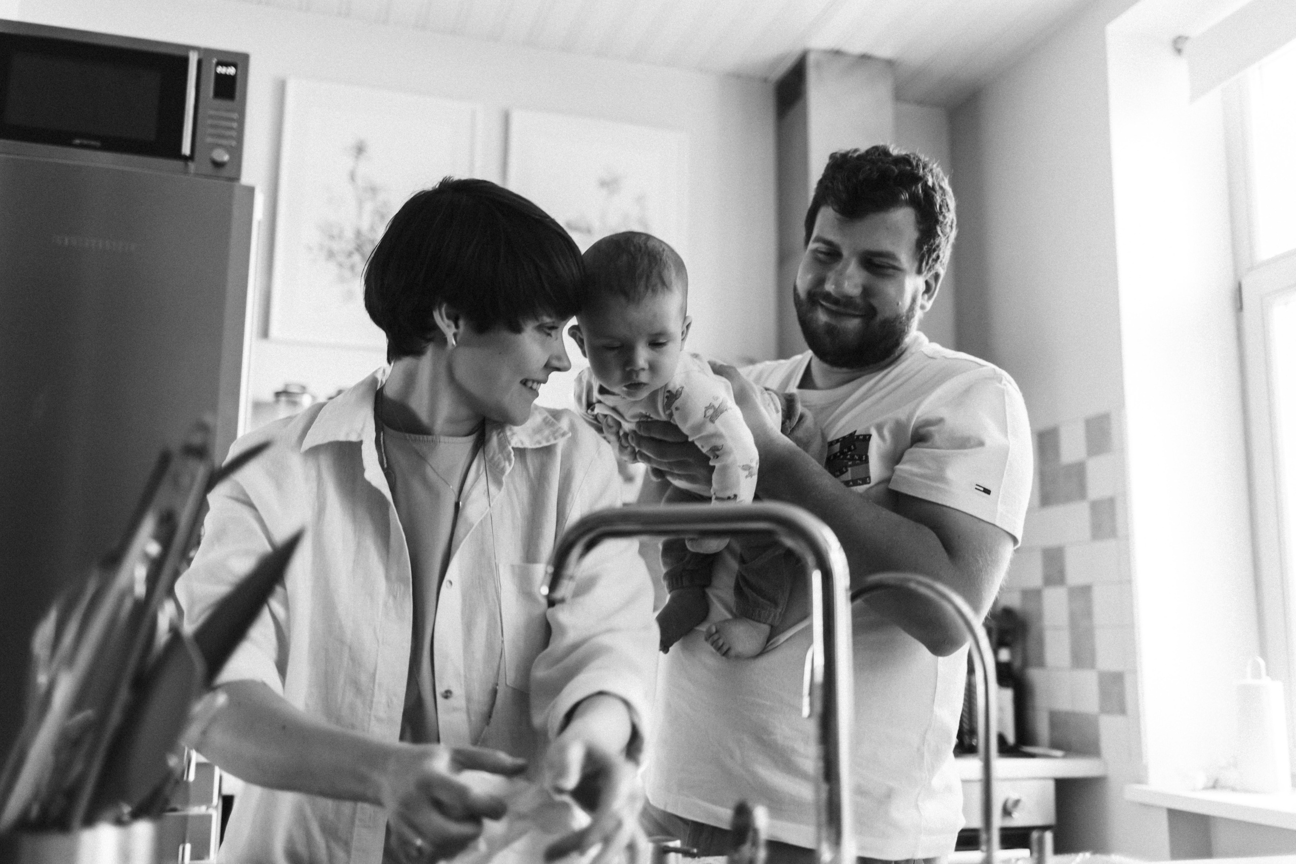 Женя, Оля и Кирилл. Семейный фотограф в Москве