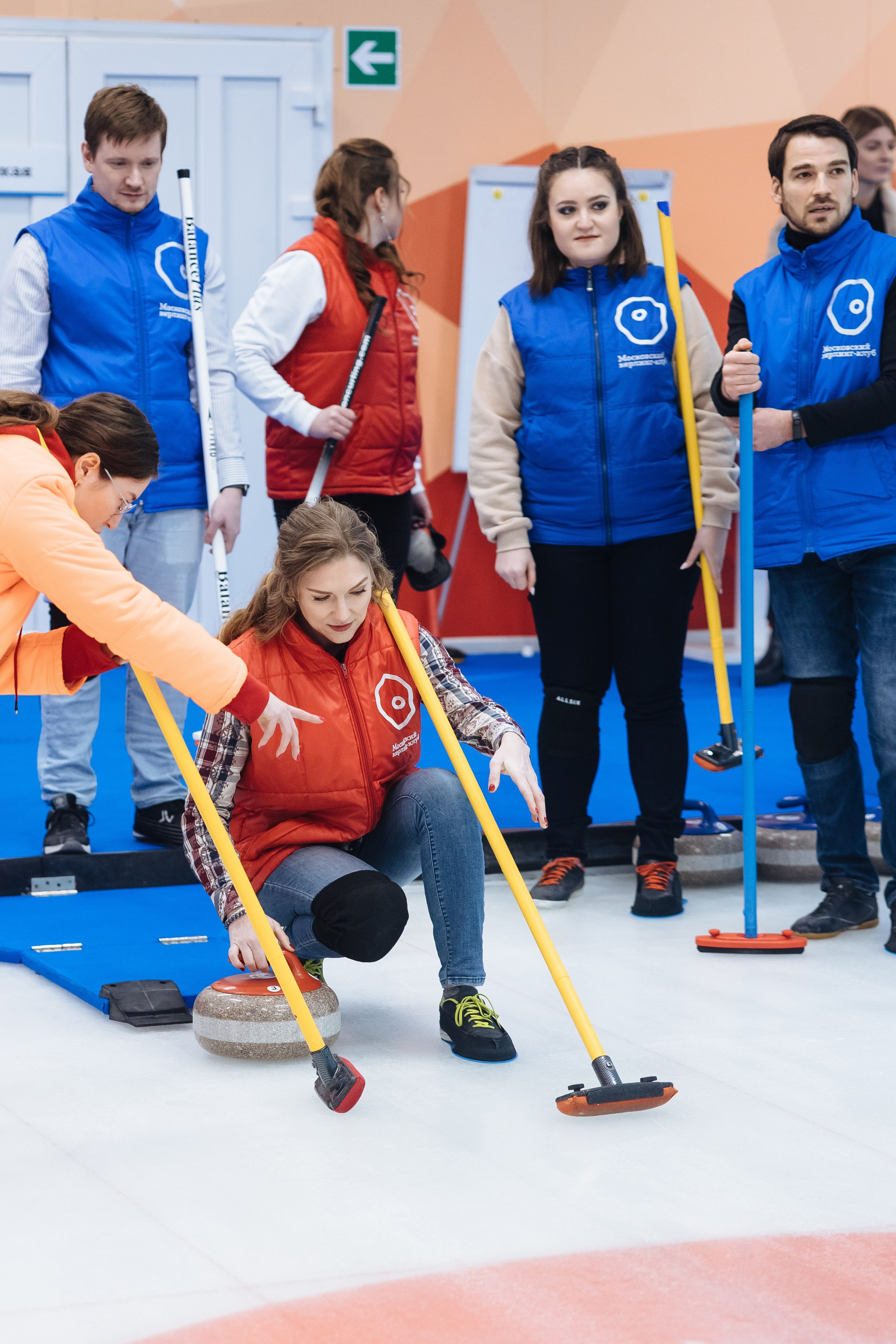 Корпоратив в кёрлинге. Свадебный и семейный фотограф Екатерина Иванова