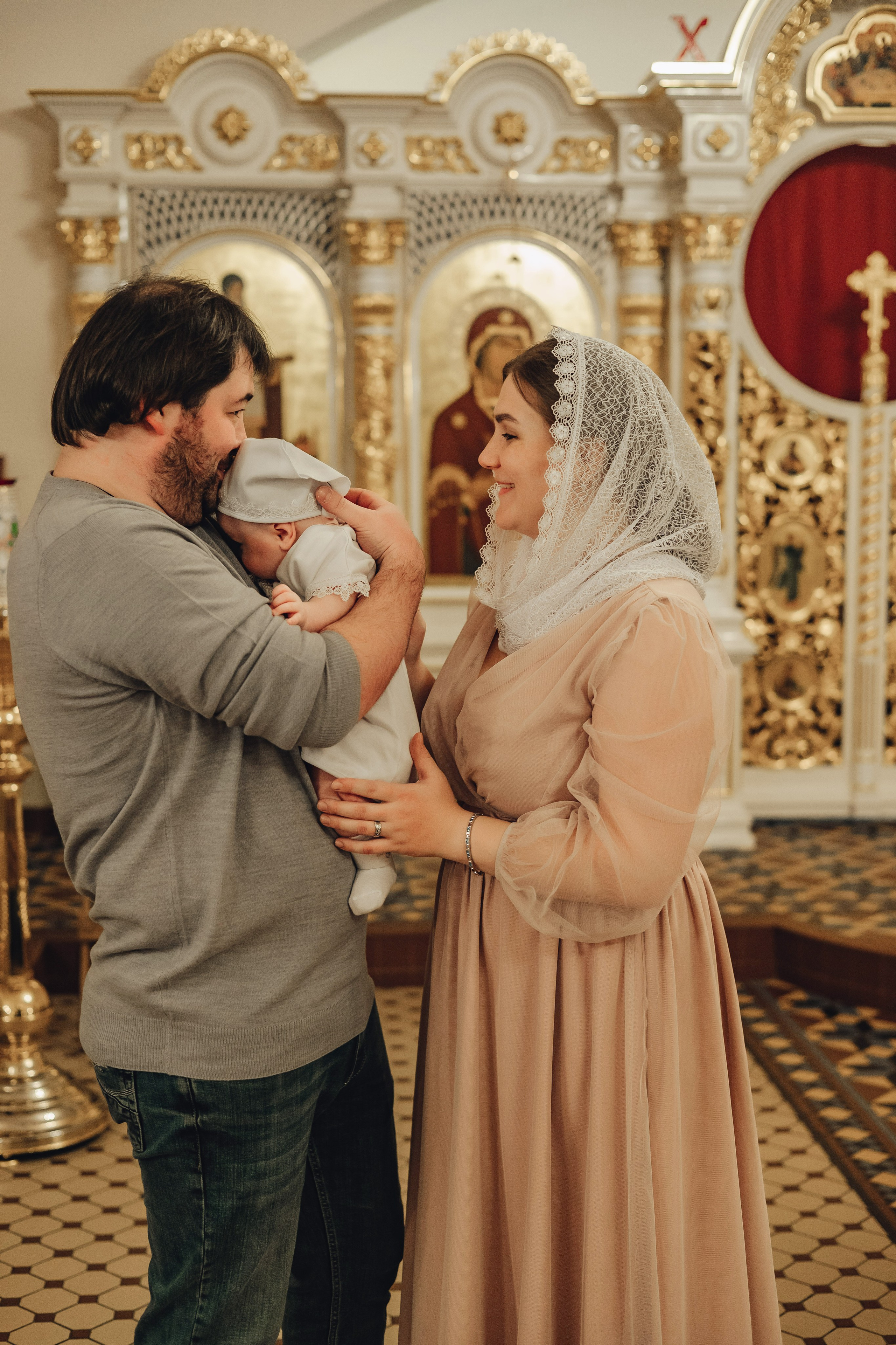 Крещение Анны. Свадебный и семейный фотограф Пушкин Царское Село СПБ Питер Санкт-Петербург и Рязань Ольга Козлова