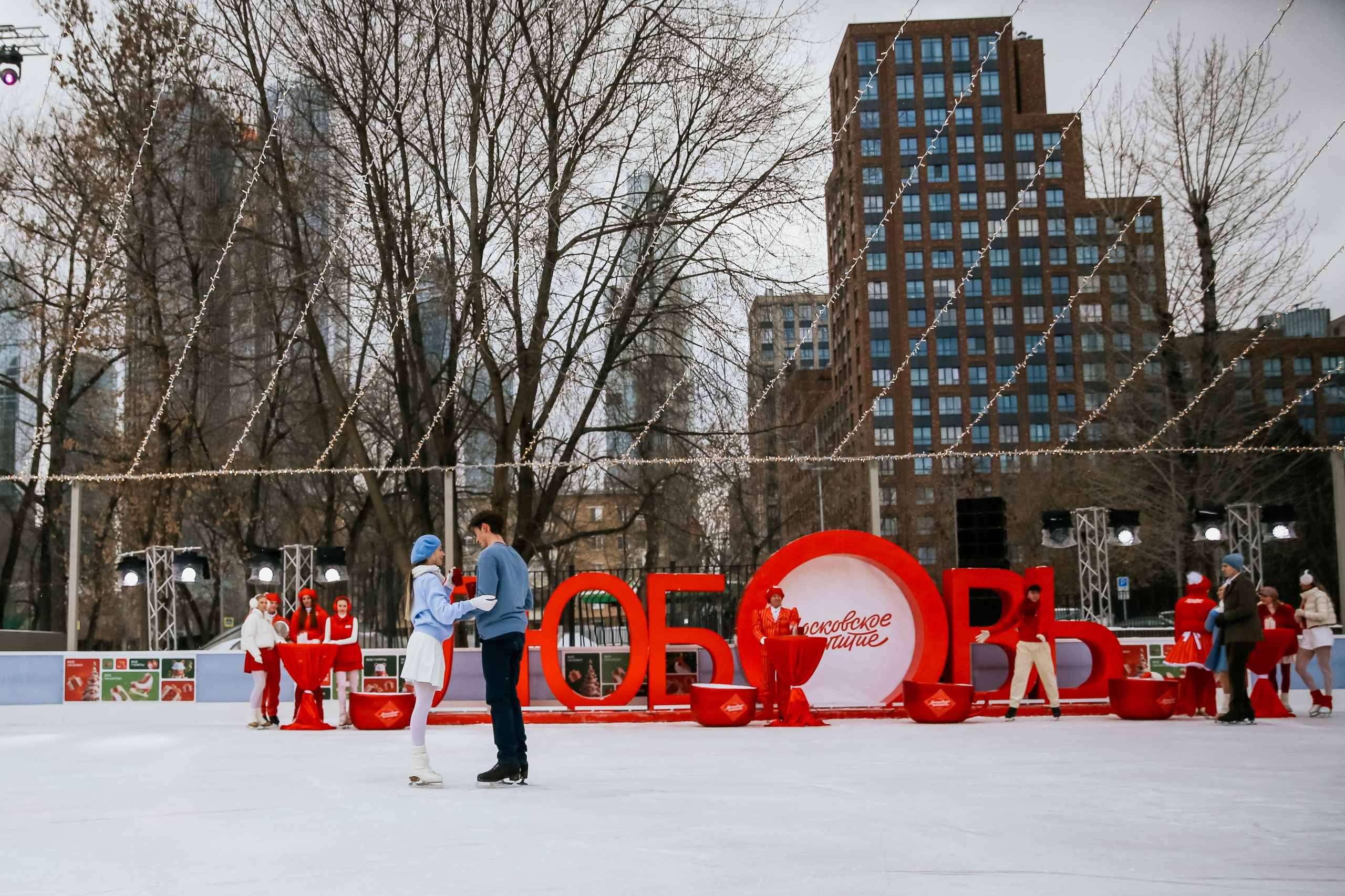 Ледовое шоу Сити каток Московское Чаепитие. Фотограф и видеограф Анна Домашенко