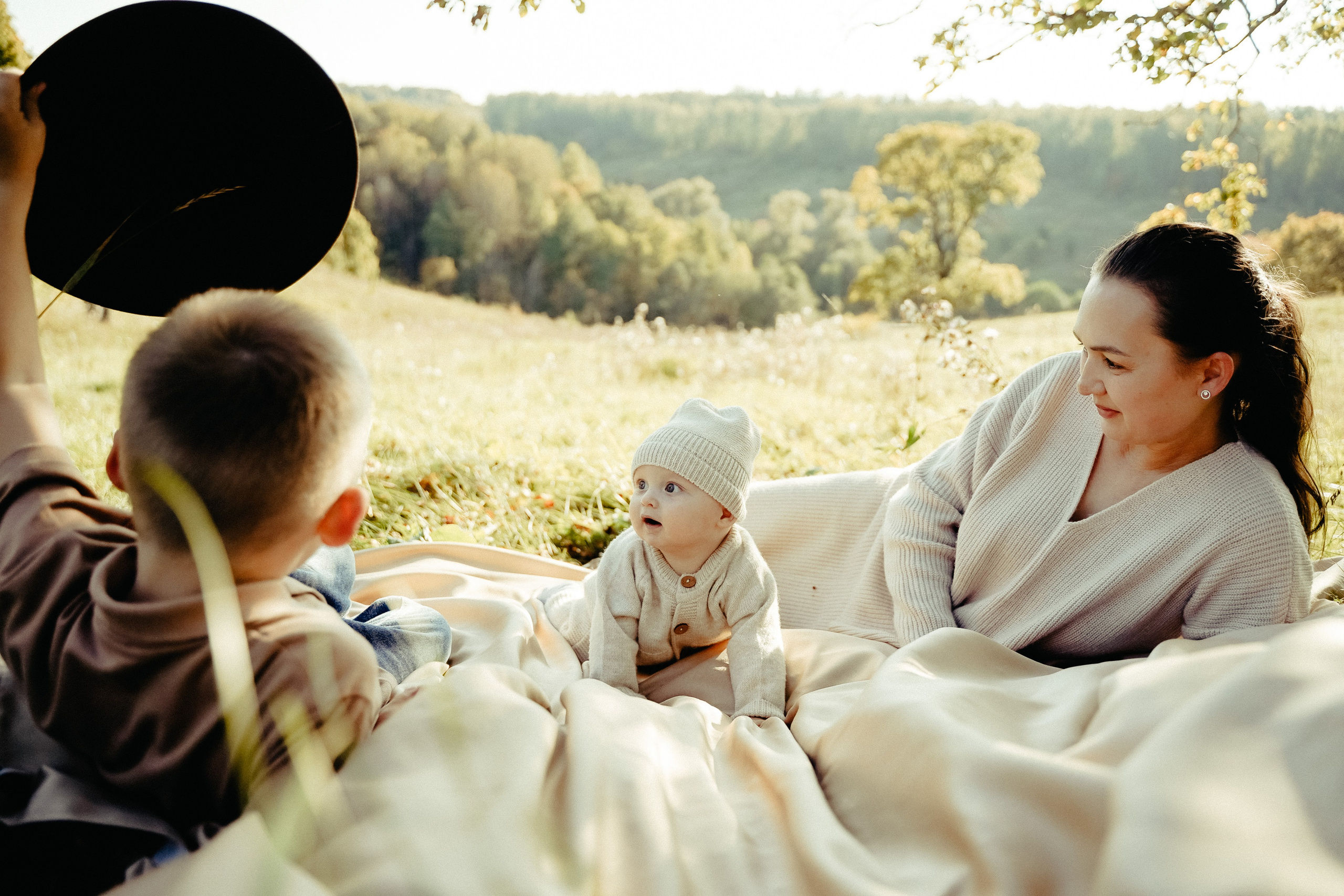 Семейная съемка осенью