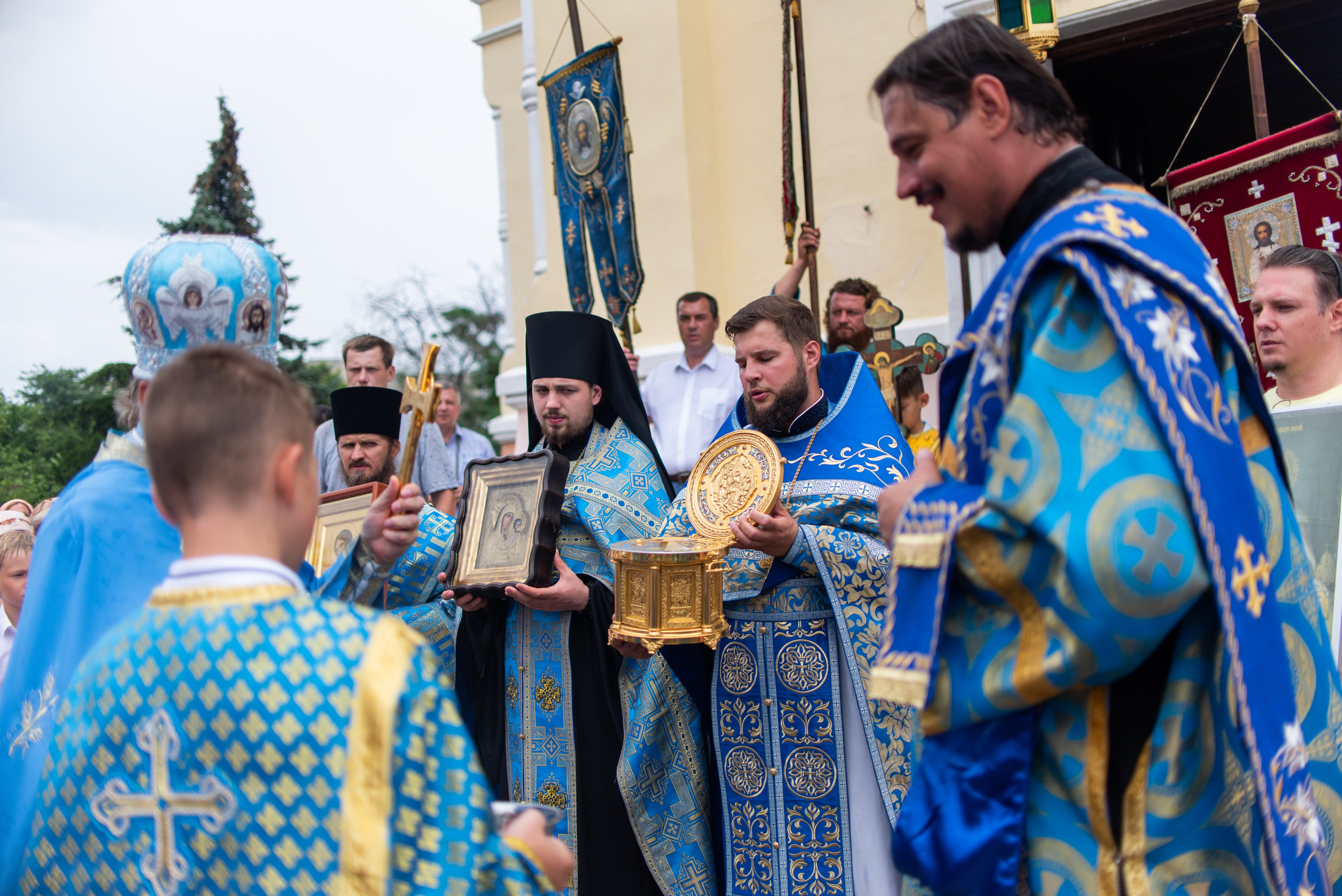 Празднование в честь явления иконы Пресвятой Богородицы в Казани 21.07.2023. Семейный и свадебный фотограф в Феодосии и Коктебеле