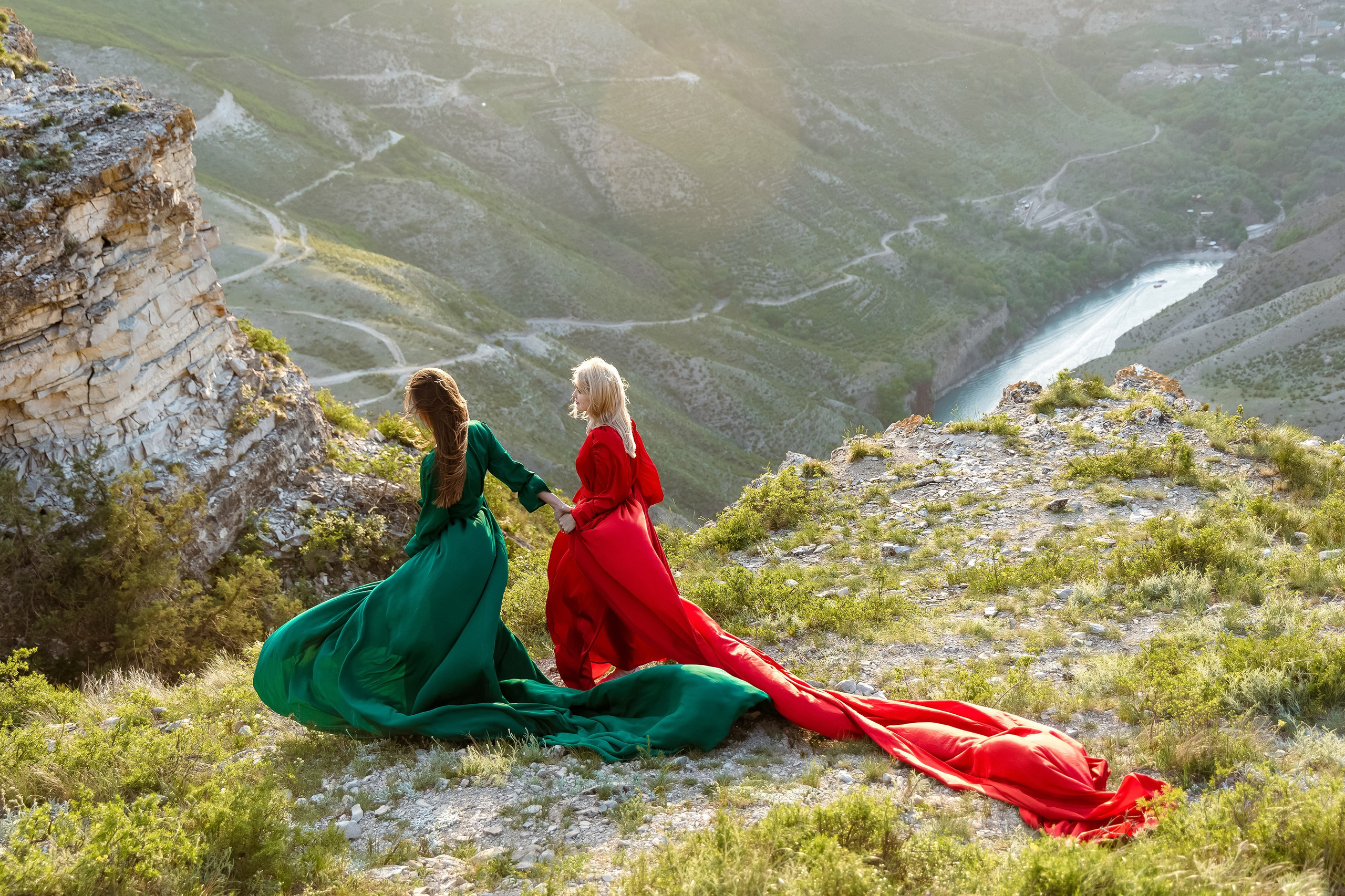 Выездная съёмка на каньоне. Свадебный и семейный фотограф в Каспийске Алёна Нурмагомедова