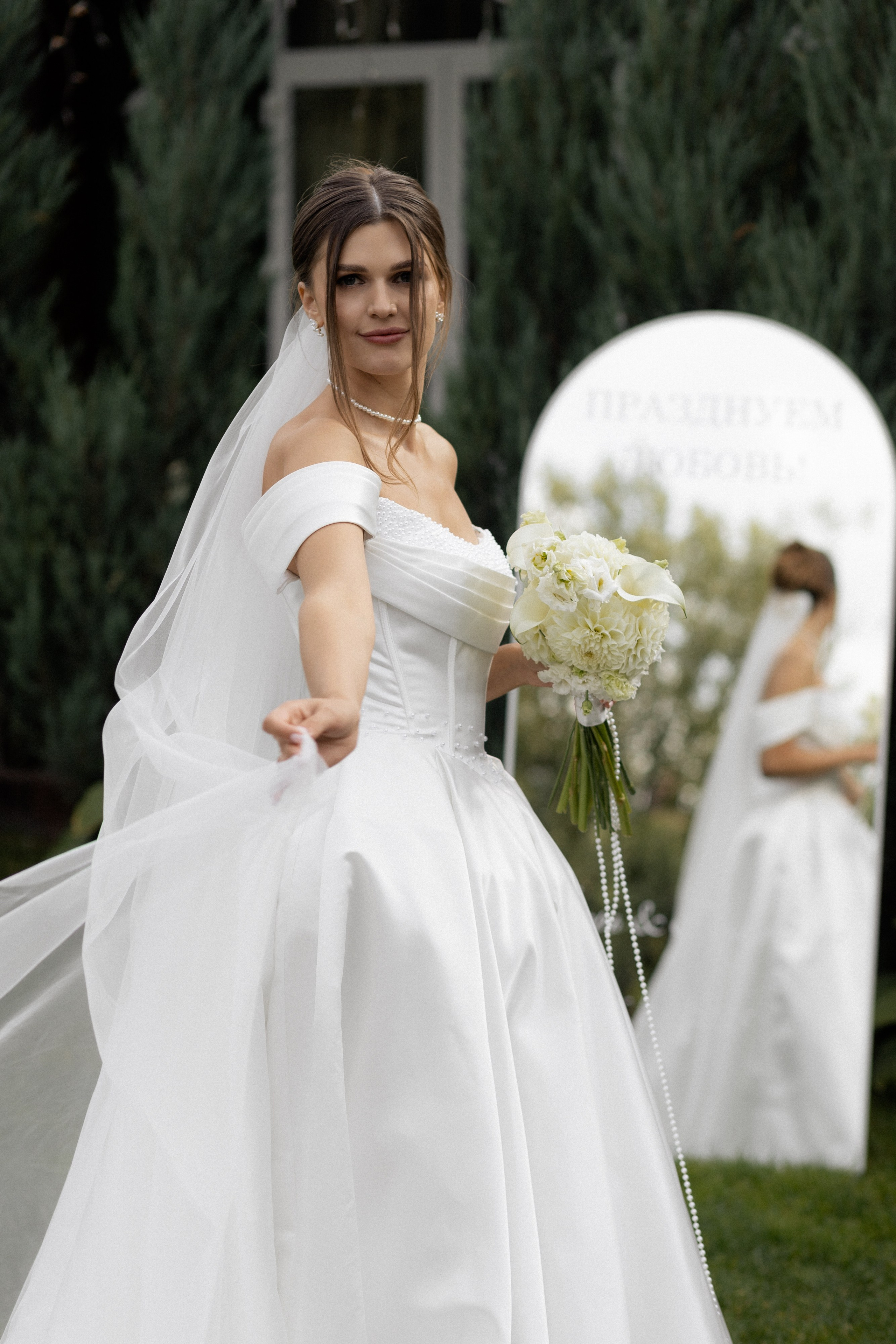 Свадебная фотосессия Анастасии и Игоря в Усадьбе Легенда. Свадебный фотограф в Минске/Беларуси Сергей Спиридонов