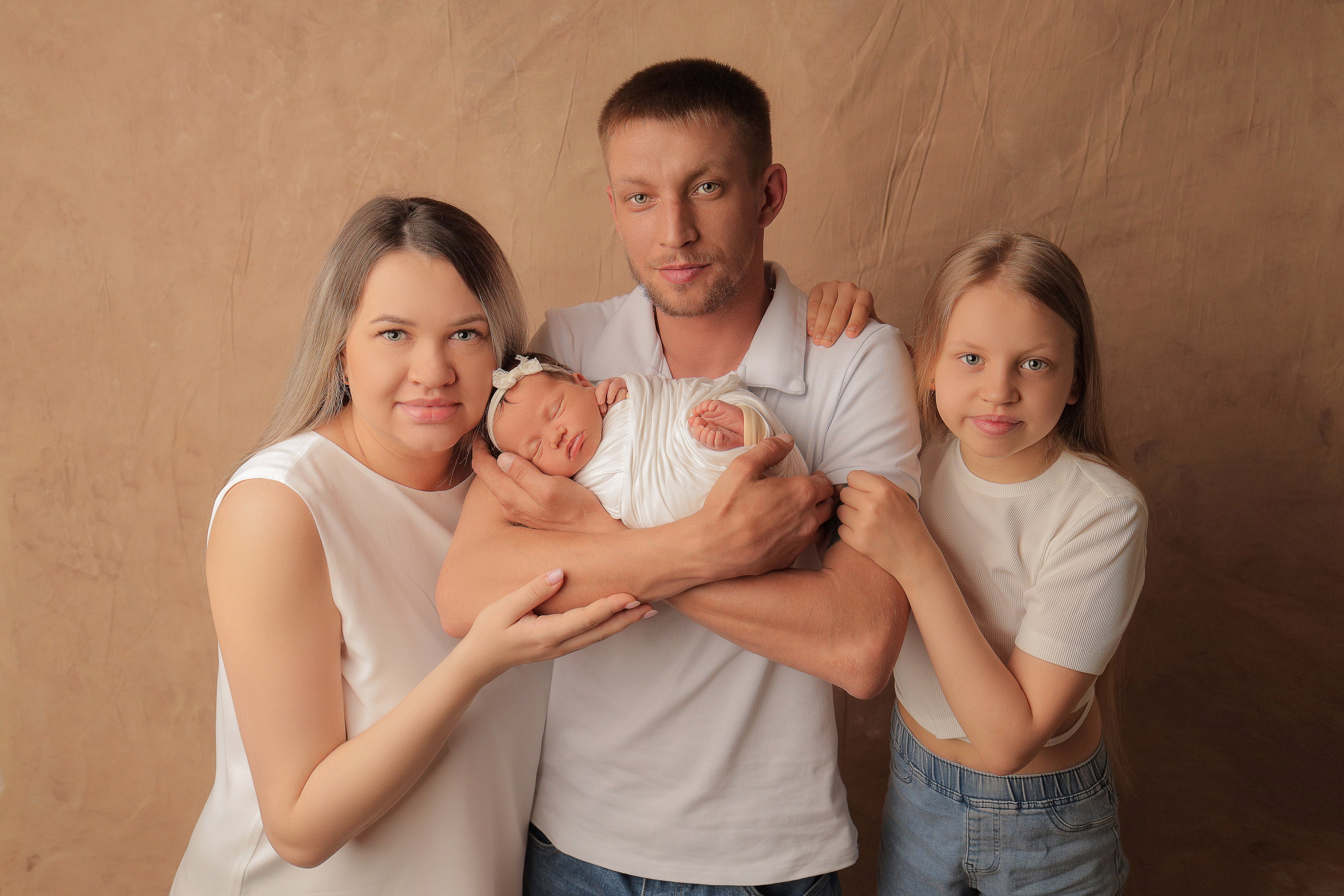Аделина, 1 неделька. Фотограф новорожденных в Новокузнецке Анна Горошникова