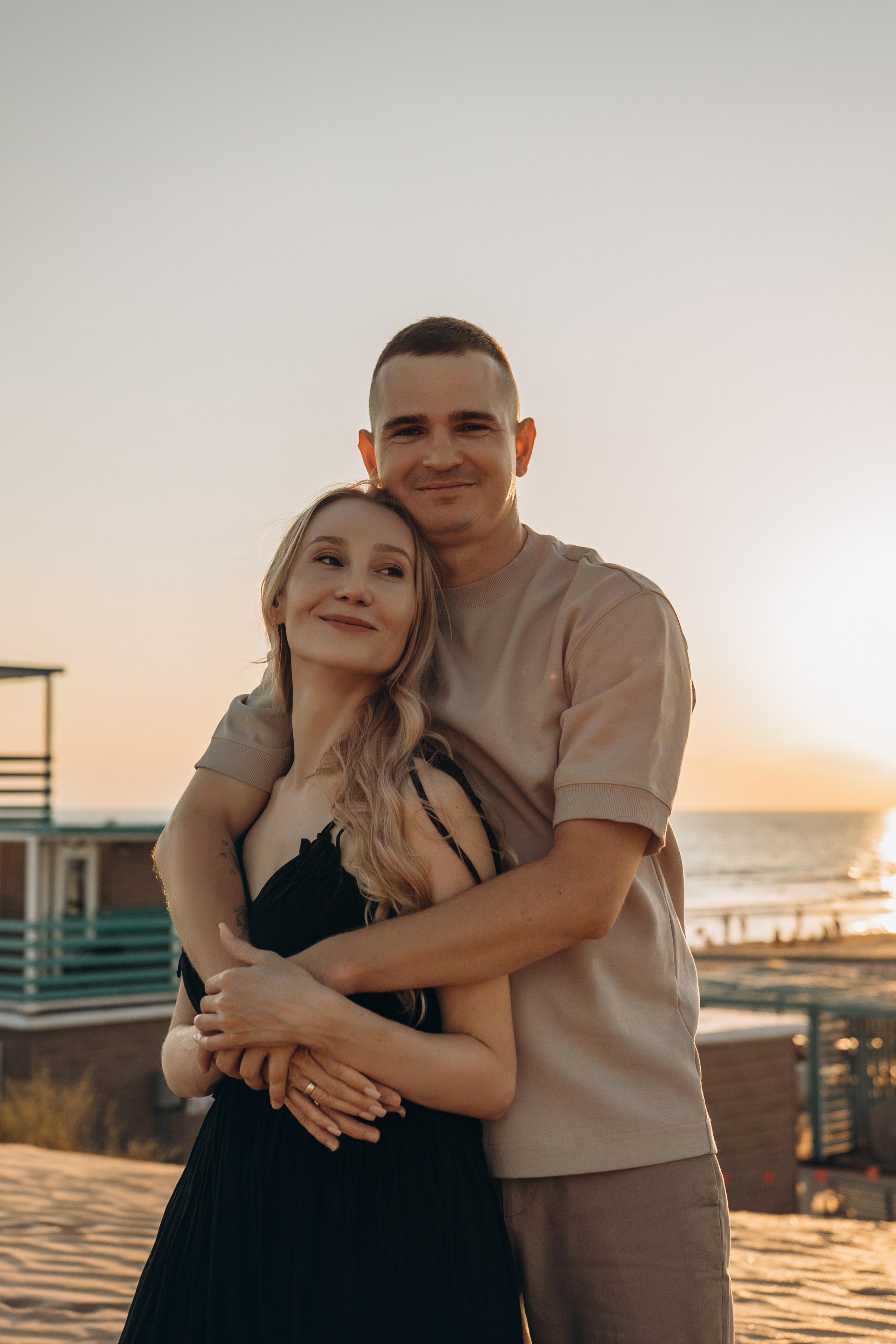 Иван и Наталья — когда солнце касалось горизонта. Семейный фотограф Новороссийск, Анапа, Геленджик — Юлия Давыдова