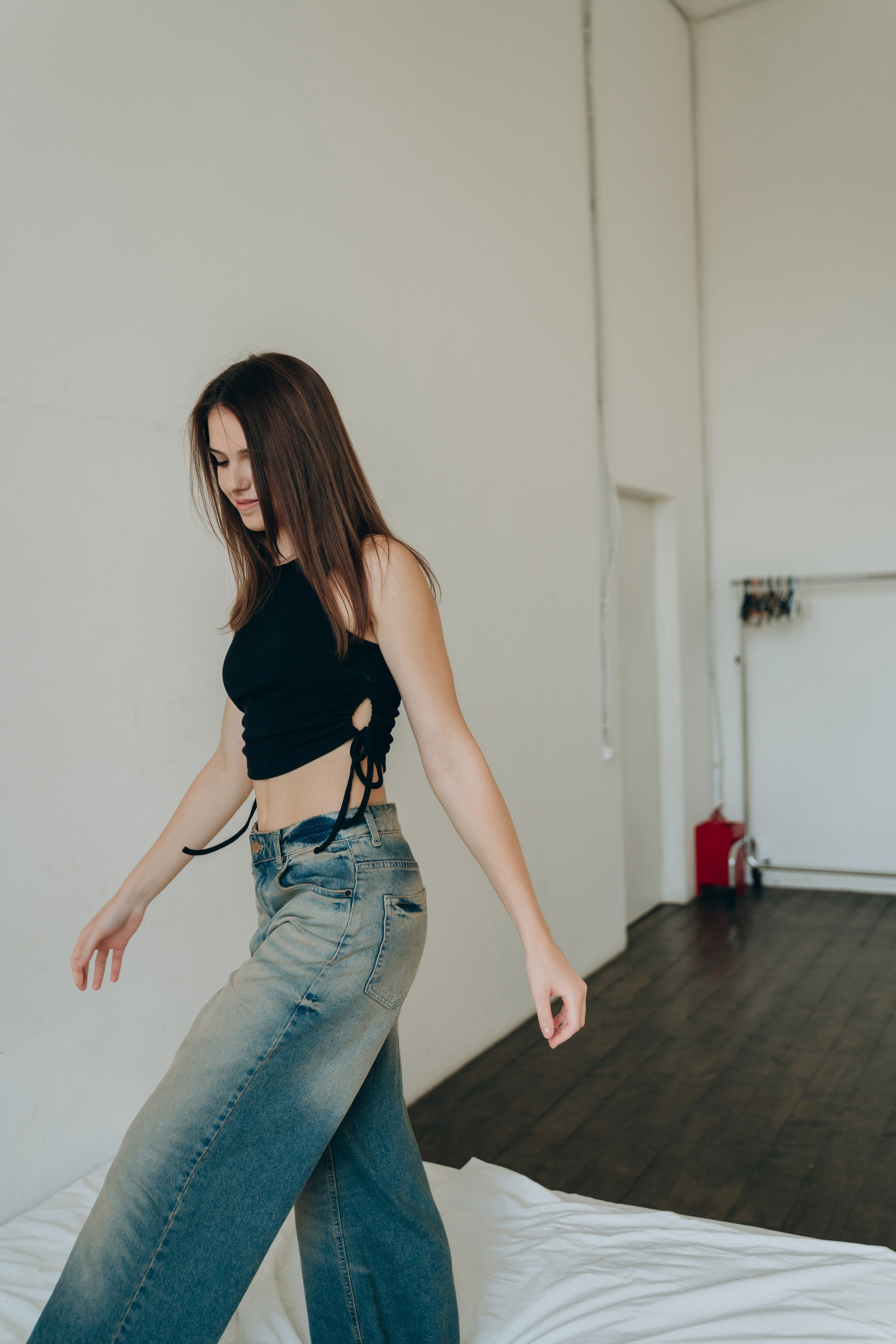 Настя. Модельные тесты. Фотограф Москва Виктория-Антуанетта