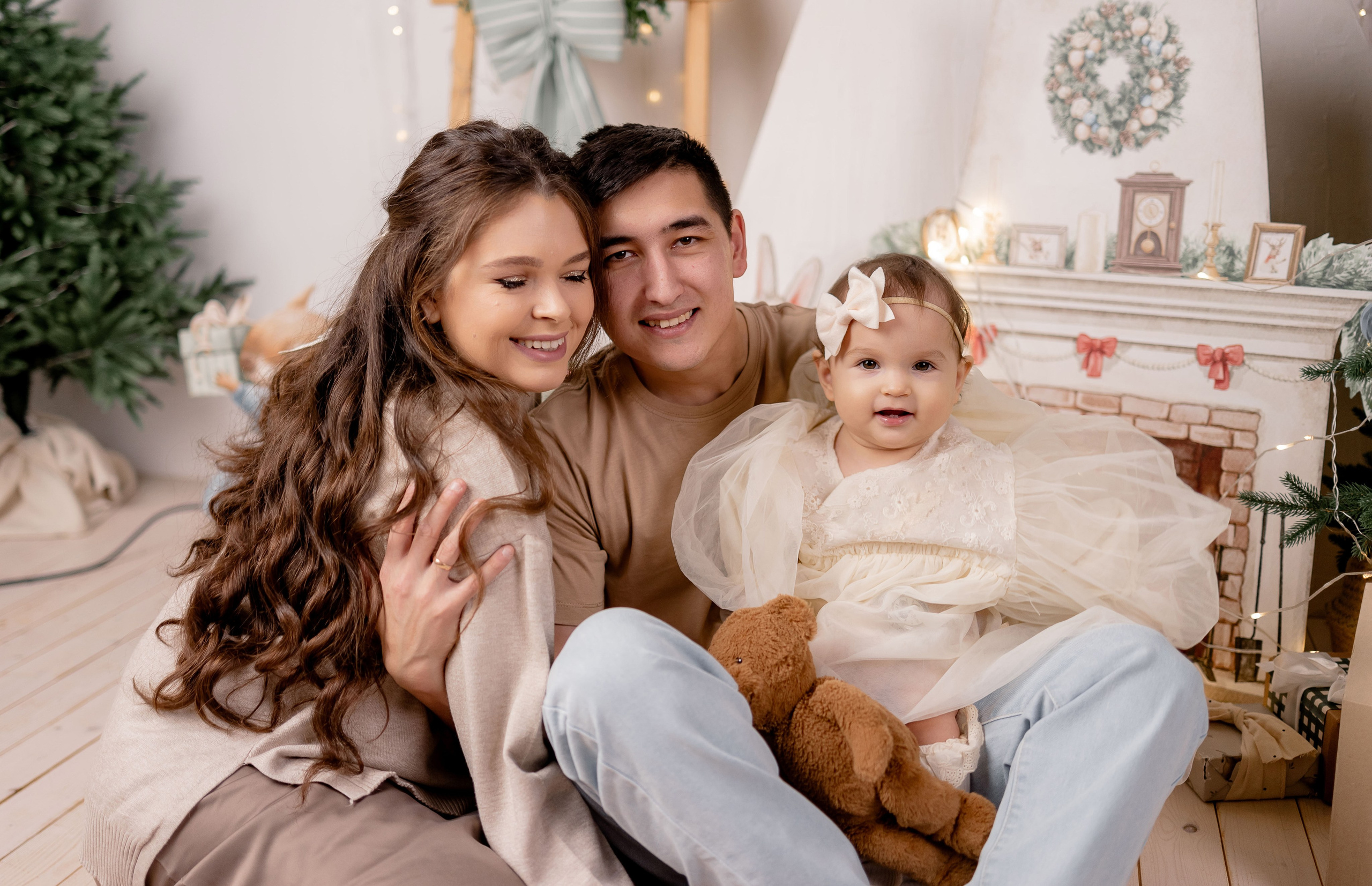 Новогодняя фотосессия семейная. Свадебный фотограф в Уфе  — Данилова Елена