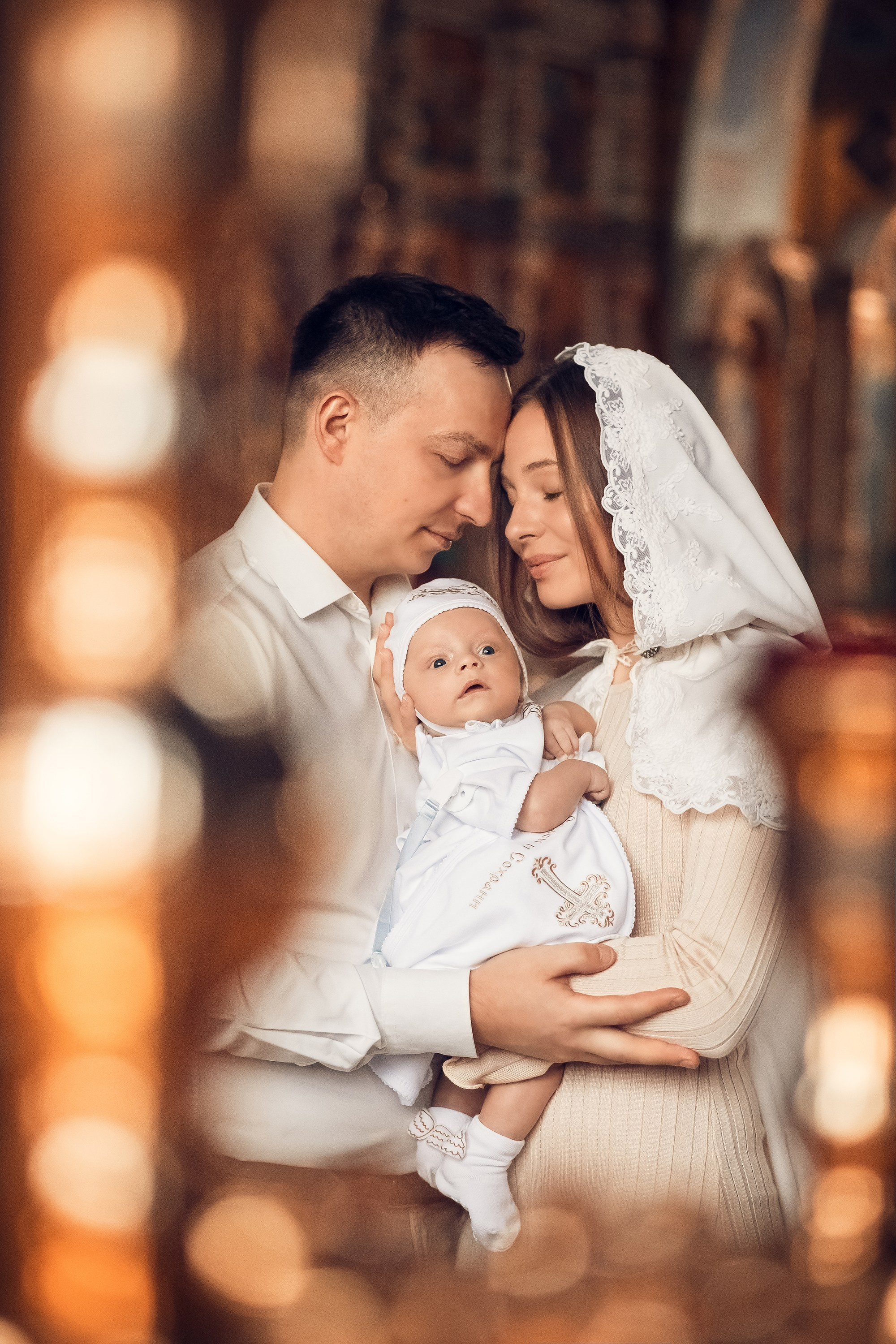 Таинство Крещения (постановочная съемка). Moscow_CPC