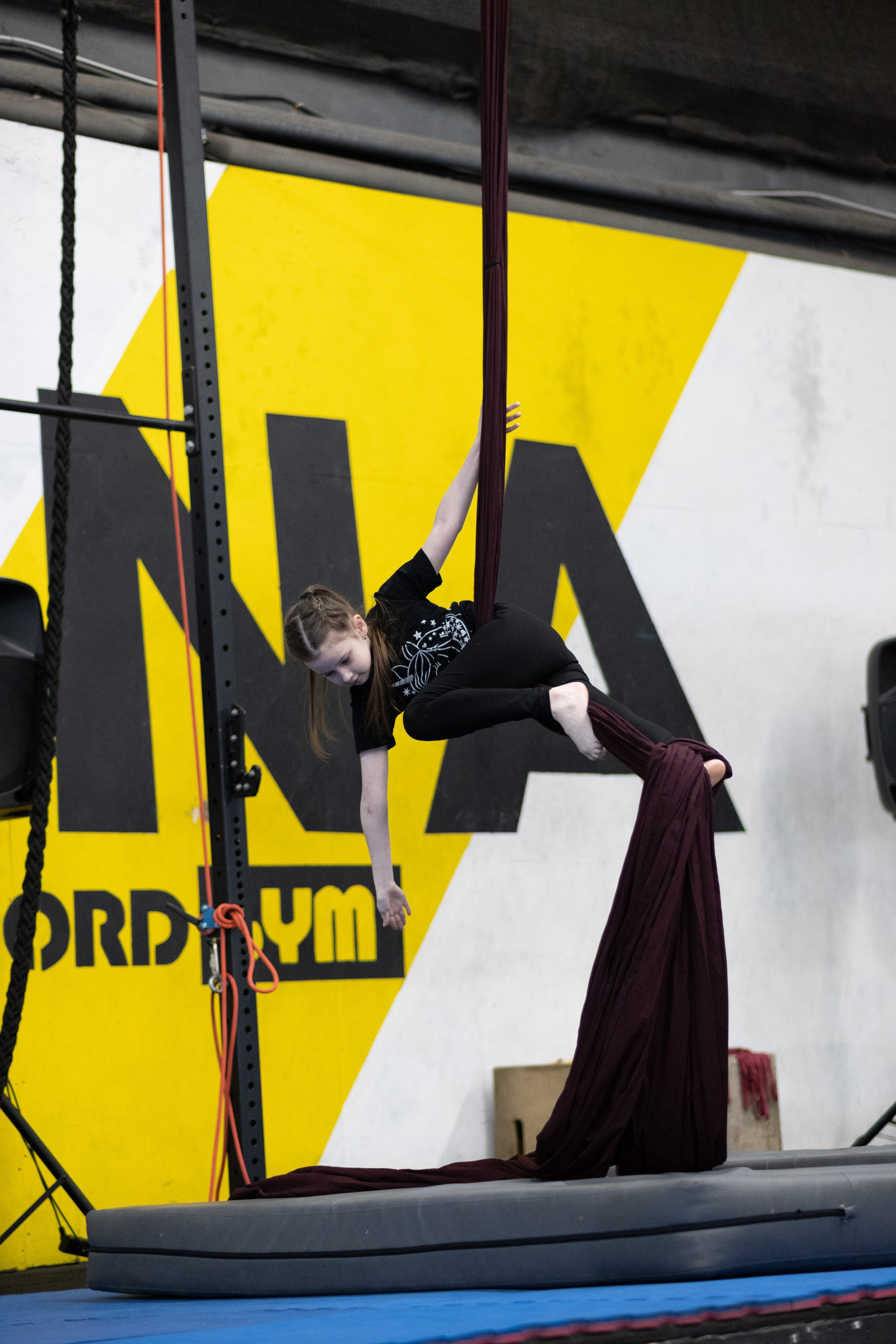 Внутриклубные соревнования по воздушной гимнастике 02.04.23