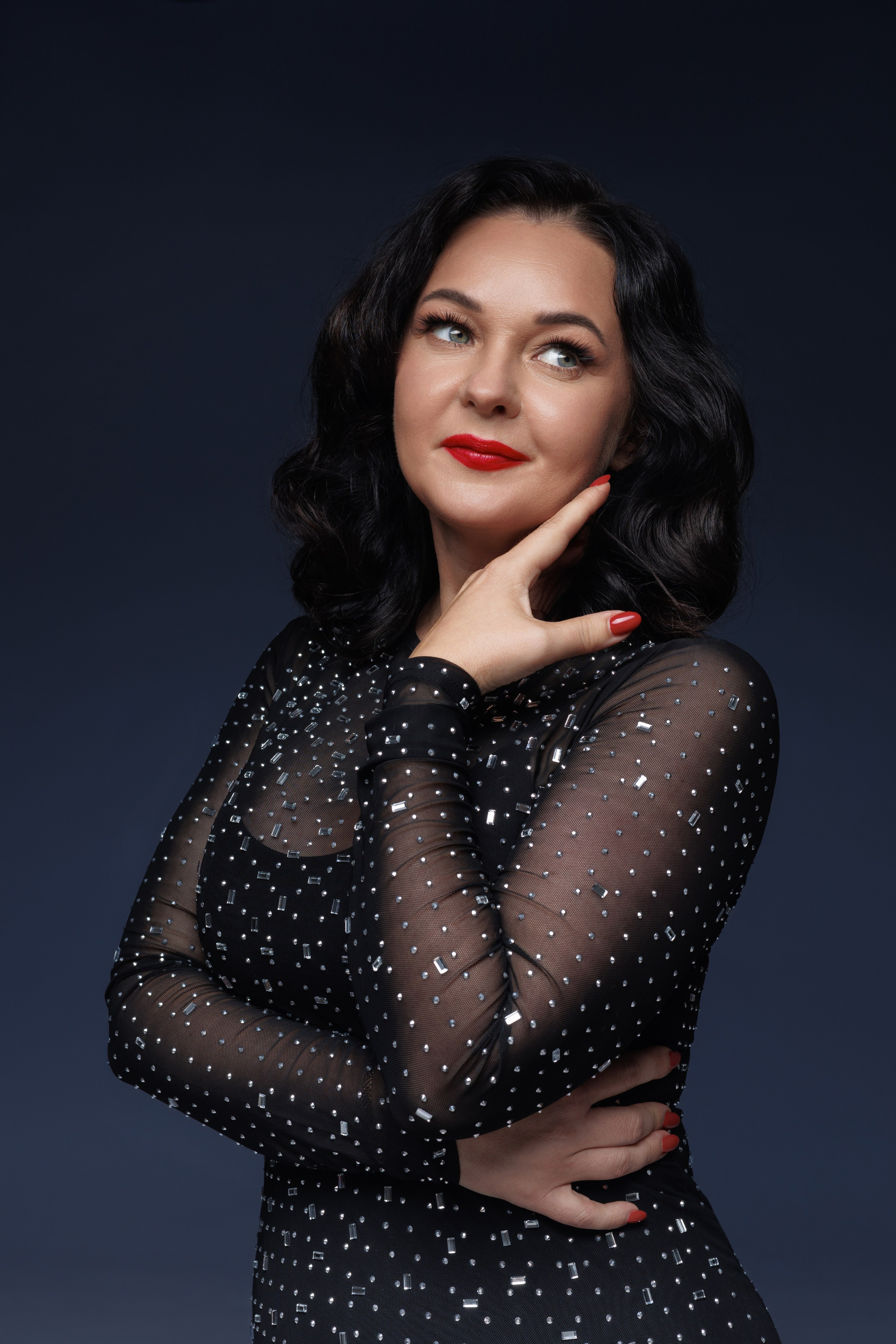 Девушки в студии. Анжелика Пилипас