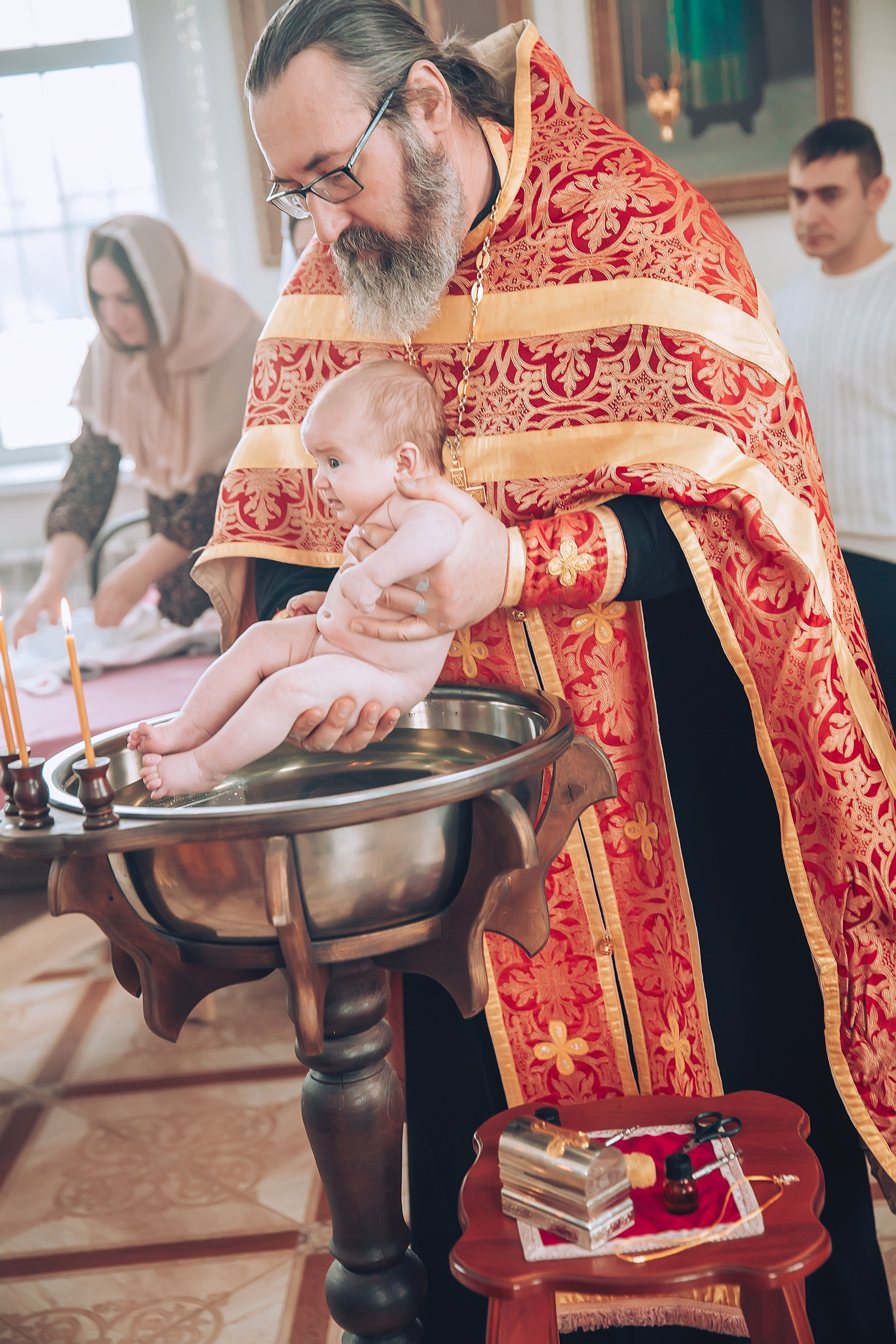 Крещение Анастасии. Школьный и детский фотограф Старожилово