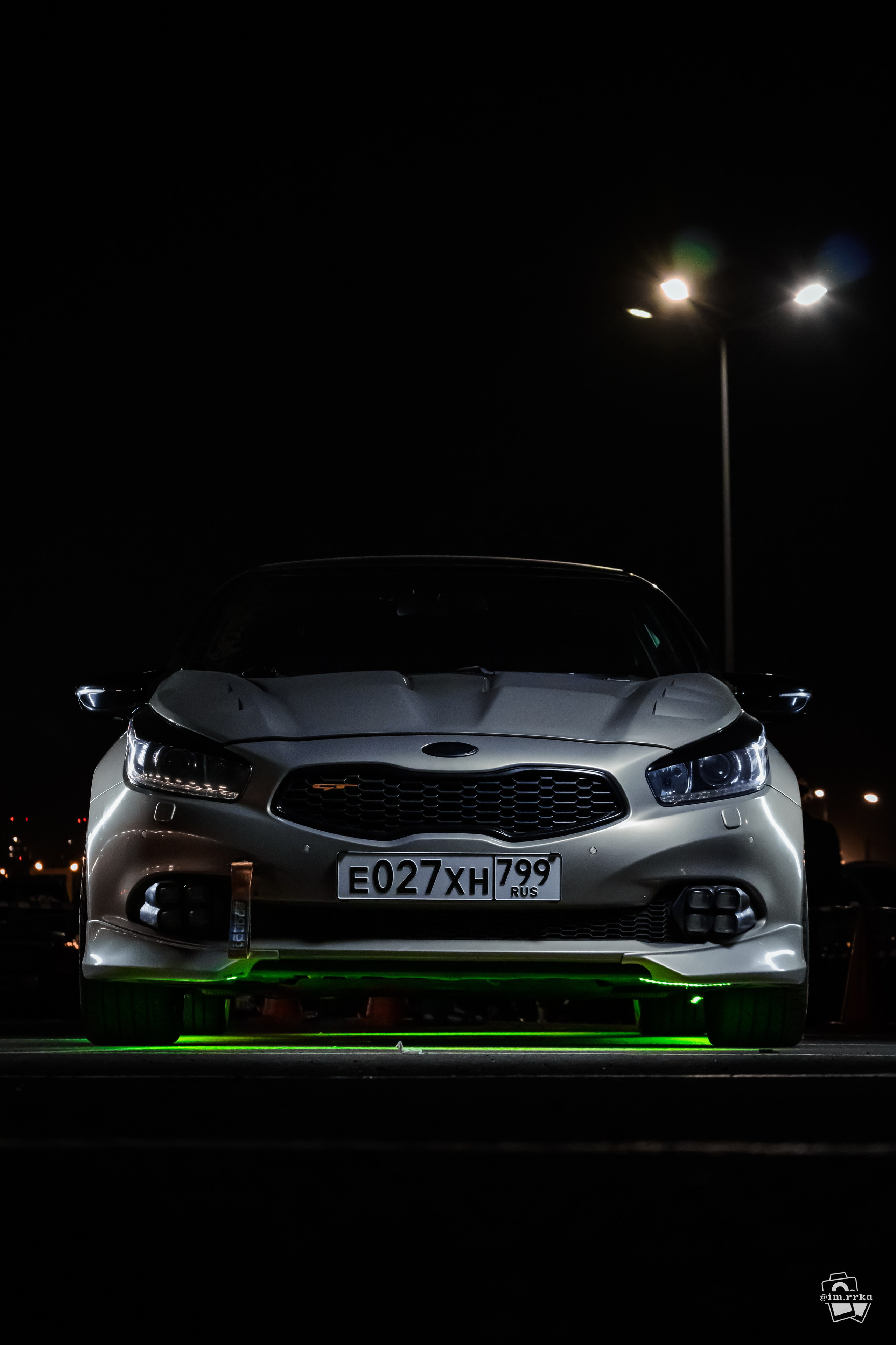 Короткая фотосессия. Kia Ceed. Ирина Санрайз — Автомобильный фотограф в Москве