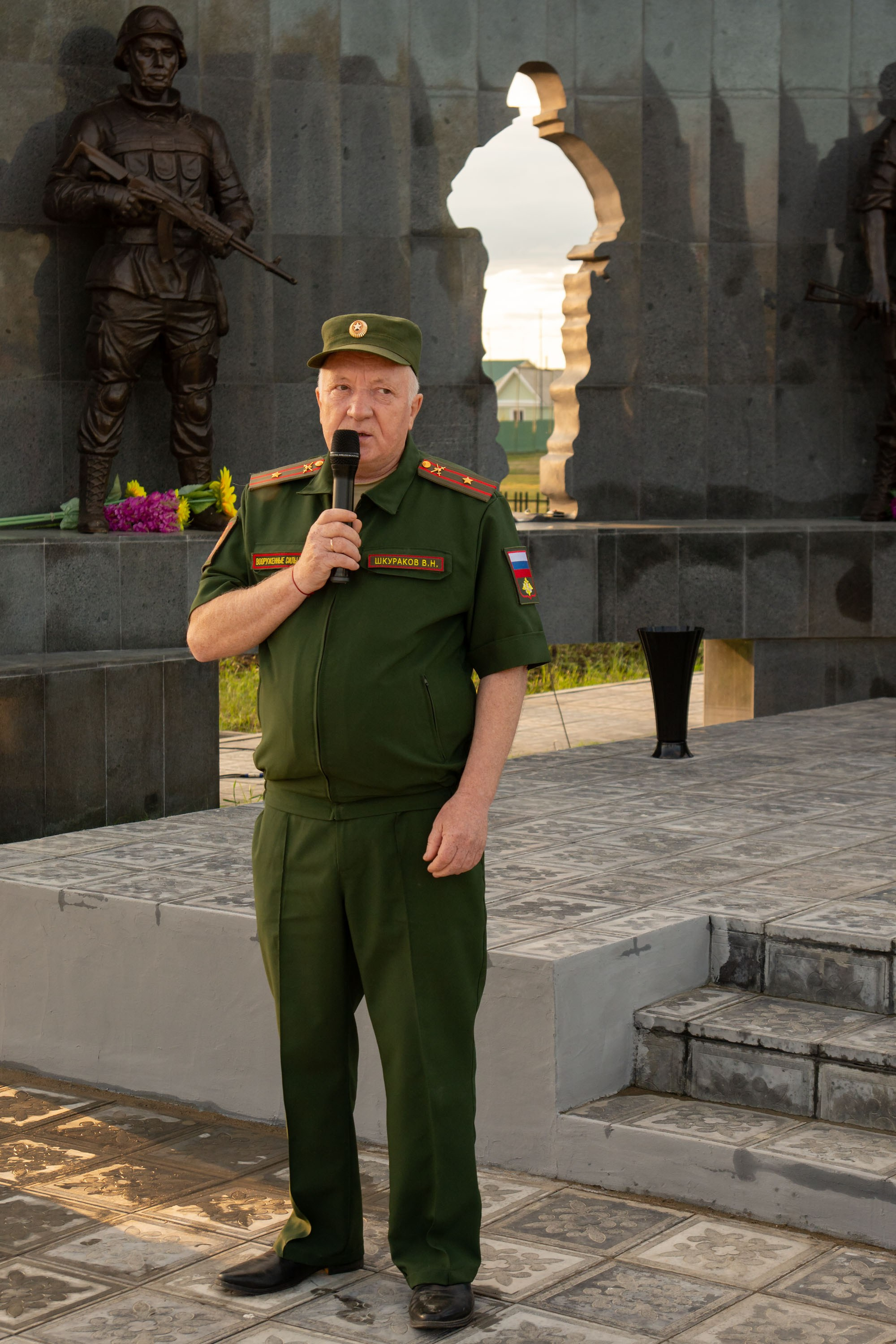 Открытие мемориального комплекса. Фотограф широкого профиля Чита-Цасучей