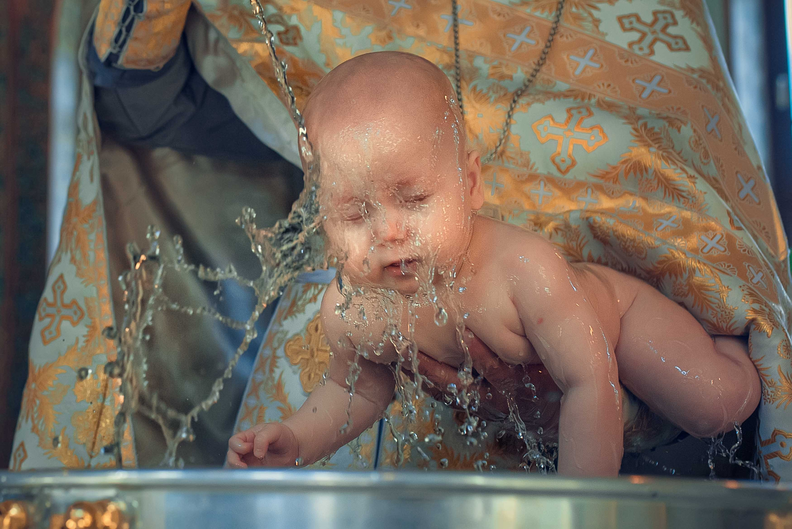 Таинство Крещения. Максим и Денис. Фотографии. Фотограф Стеценко Наталия. Одинцово, Москва, Московская область
