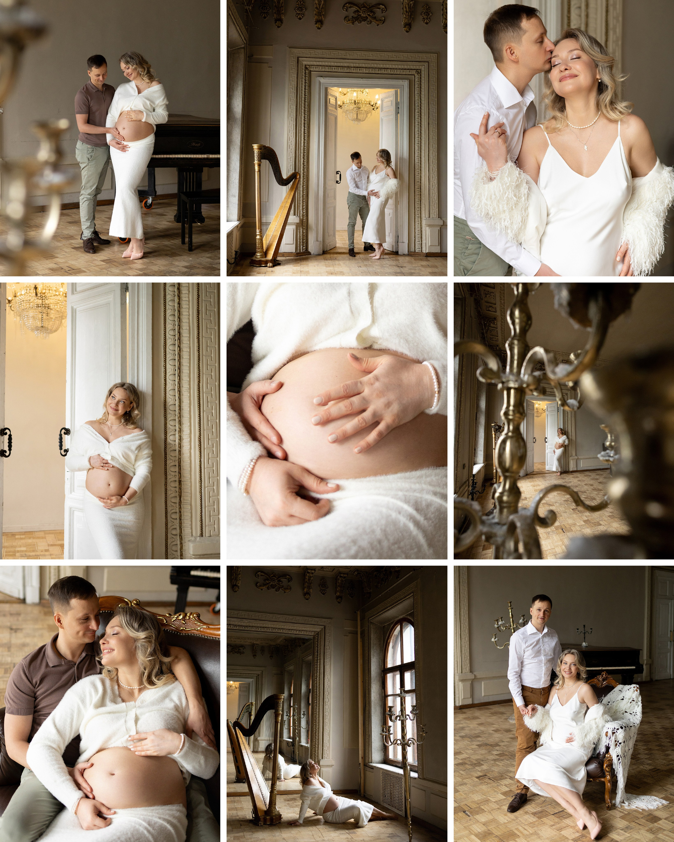 Ильяс и Юнна в историческом особняке. Семейный фотограф в Москве Марина Петра