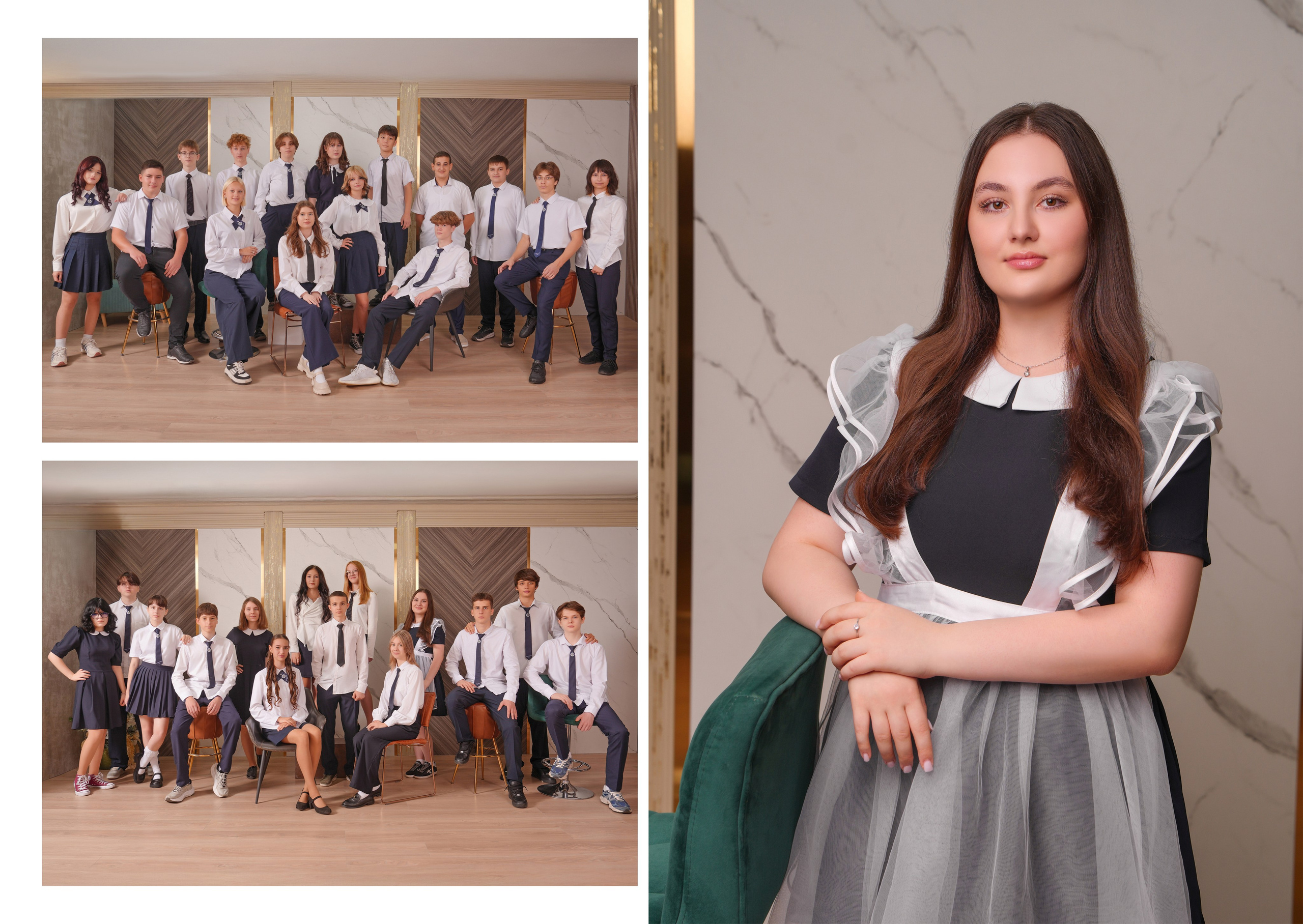 ШКОЛА 6-9Б. Красивый выпускной альбом в Краснодаре