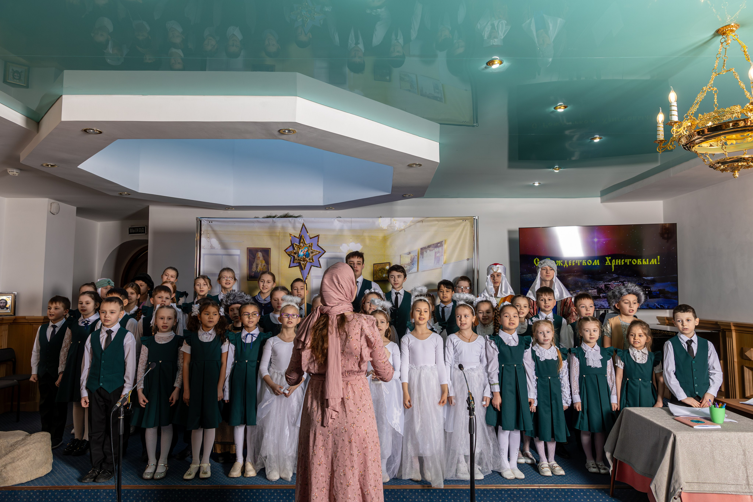 Рождество Воскресная школа 2025. Фотограф Таинств Крещение и Венчания г. Магадан Власова Ульяна