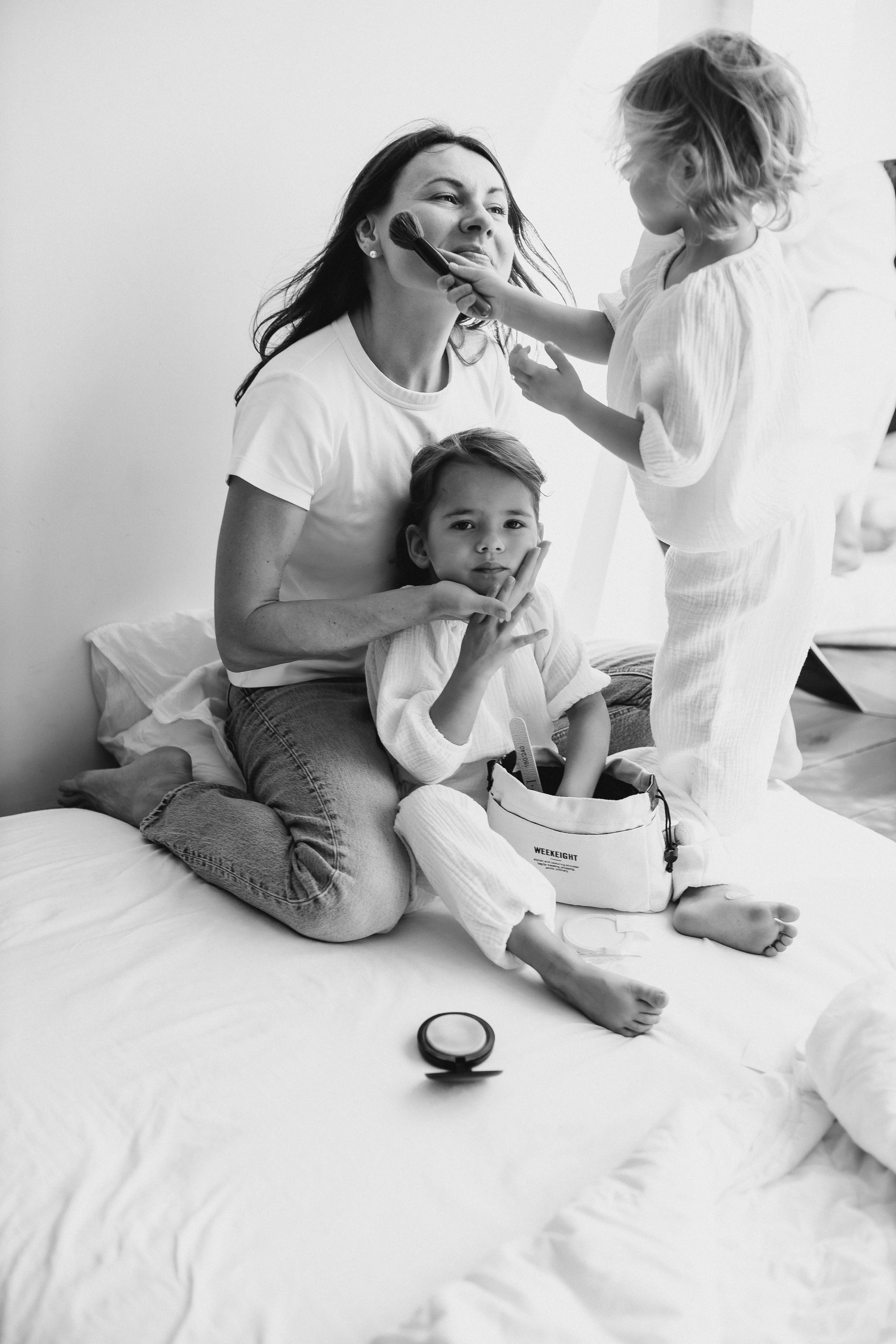 Мама и девочки. Евгения Пелипас