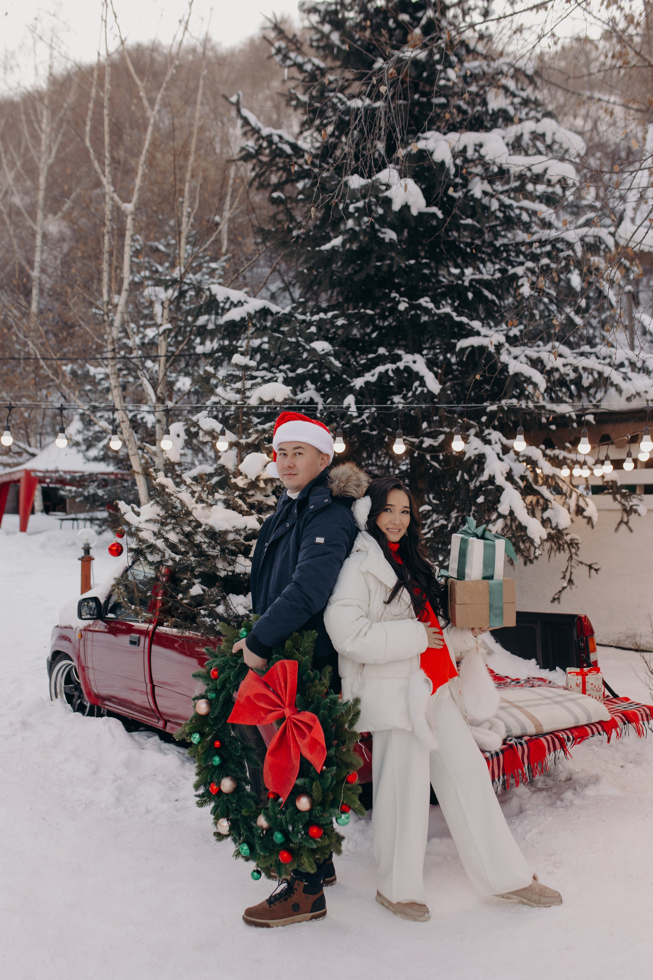 Новогодние фотосессии. Свадебный и семейный фотограф в Алматы Laura Dosmann