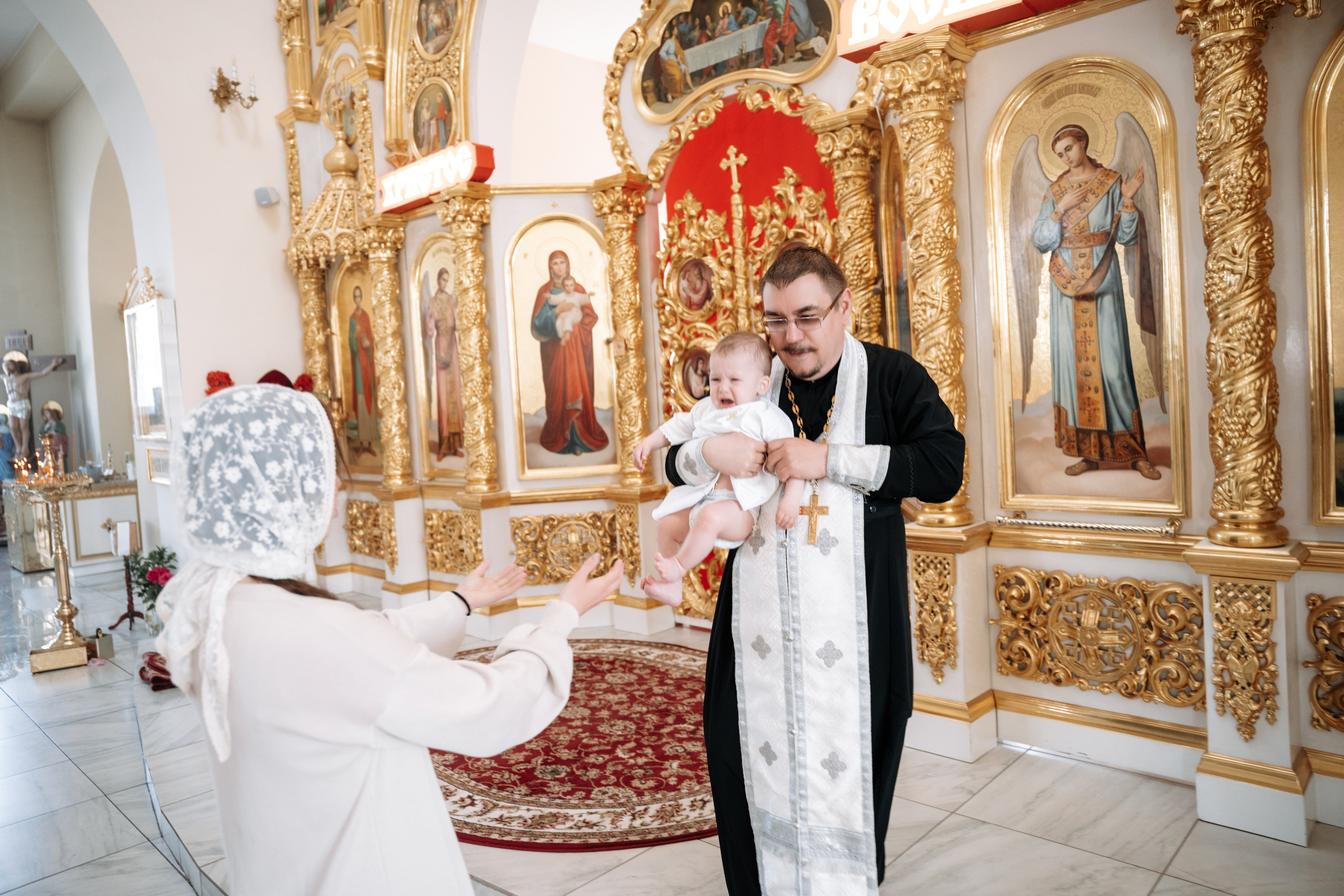 Крещение Михаила. Семейный и свадебный фотограф в Ульяновске Арина Авдеева
