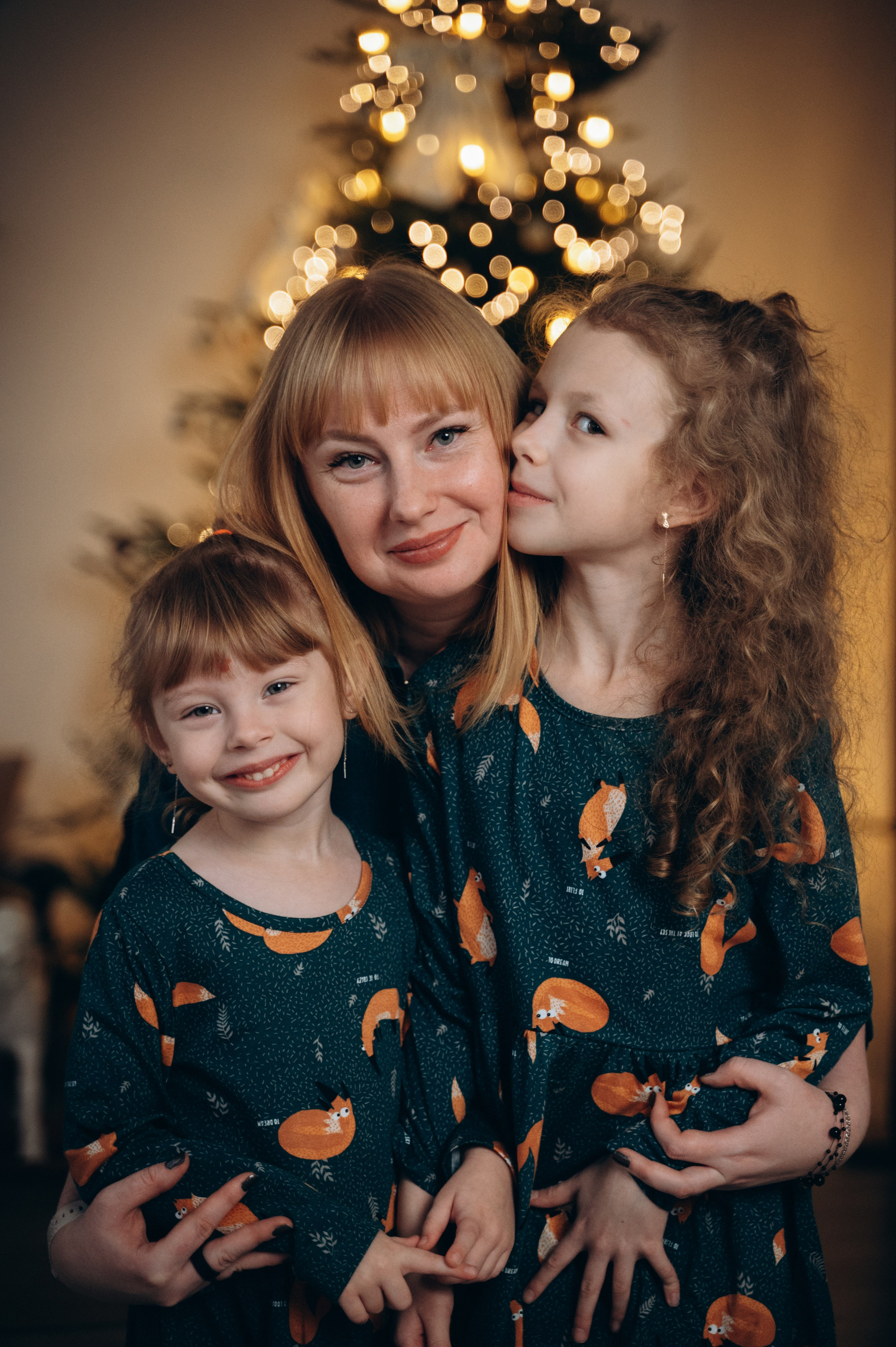 Новогодняя для Алёны семейная. Семейный фотограф в Минске Дарья Дреко