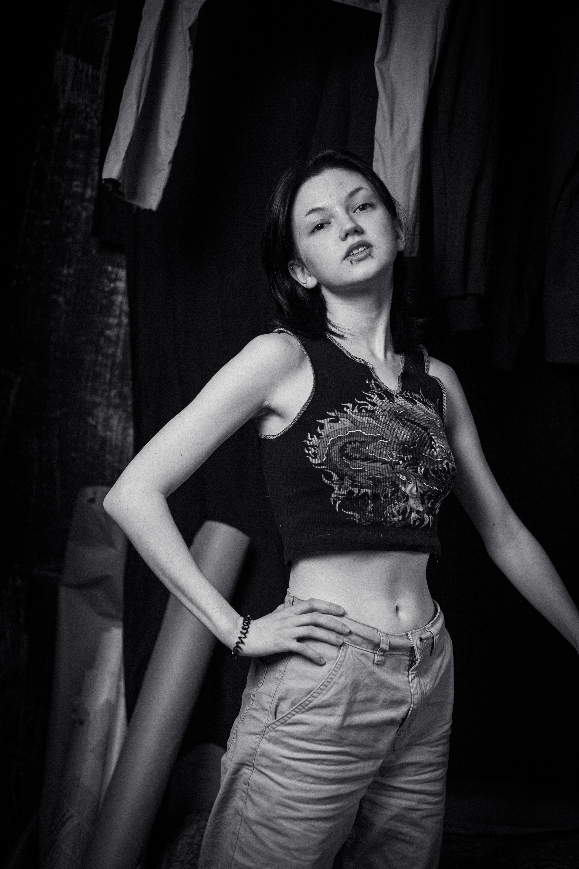 Алёна и Ася. Домашняя студия. RawCat. Портретная фотография Екатеринбург