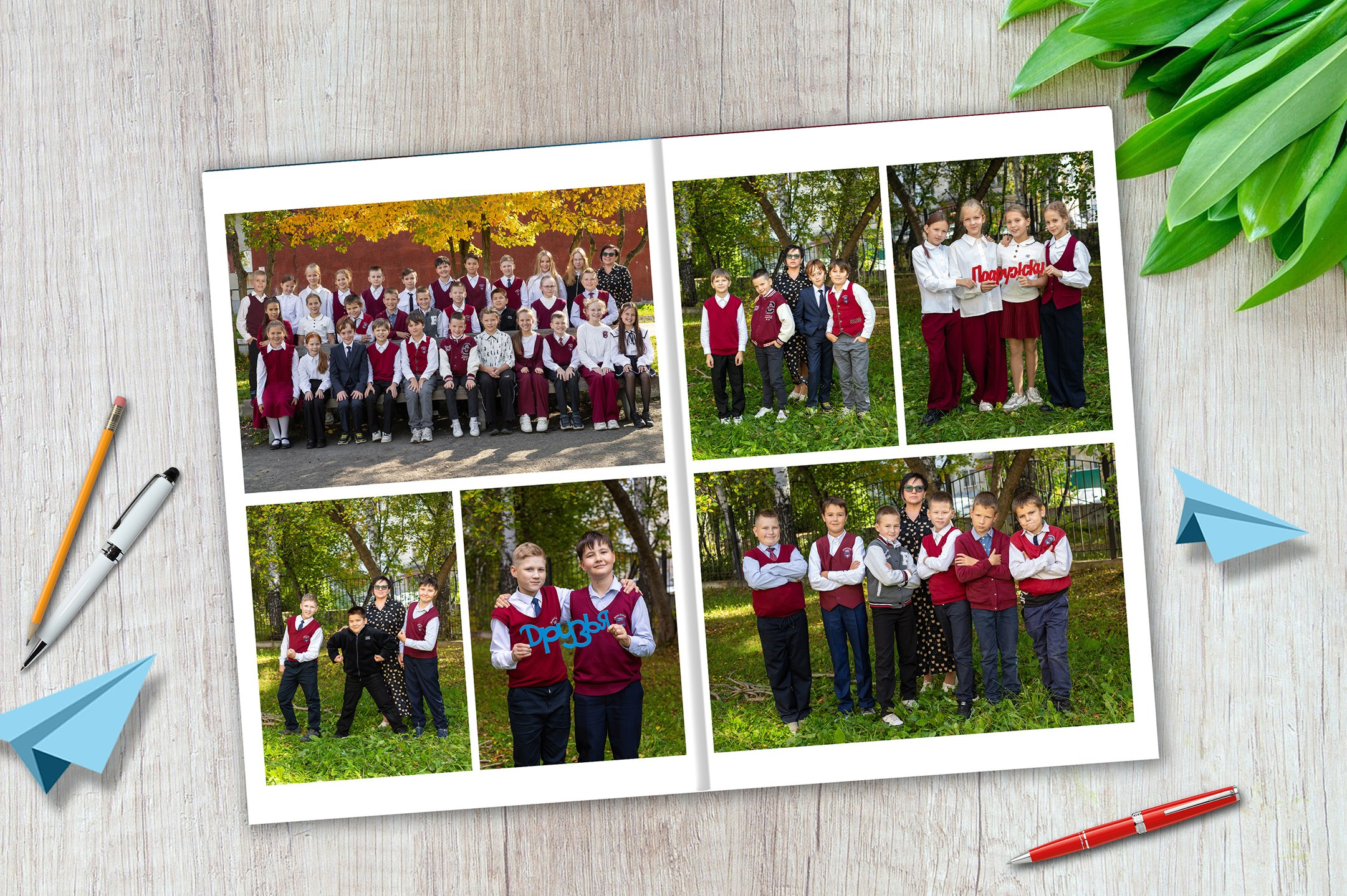 Альбом для начальной школы. Выпускные альбомы. Фотостудия «Олеся»