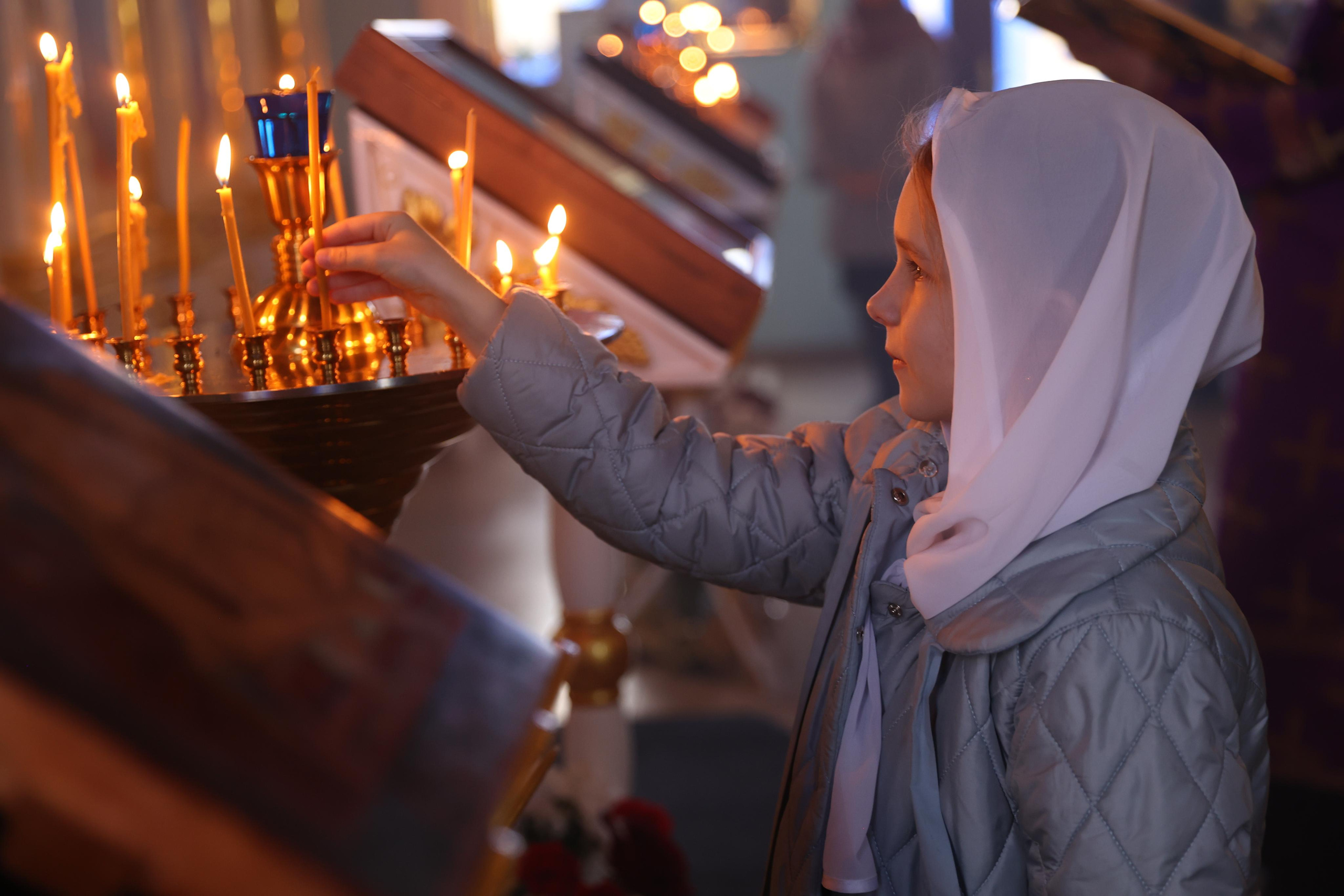 В храме. «Книжка с картинками» Фотограф Наталья Цыбина