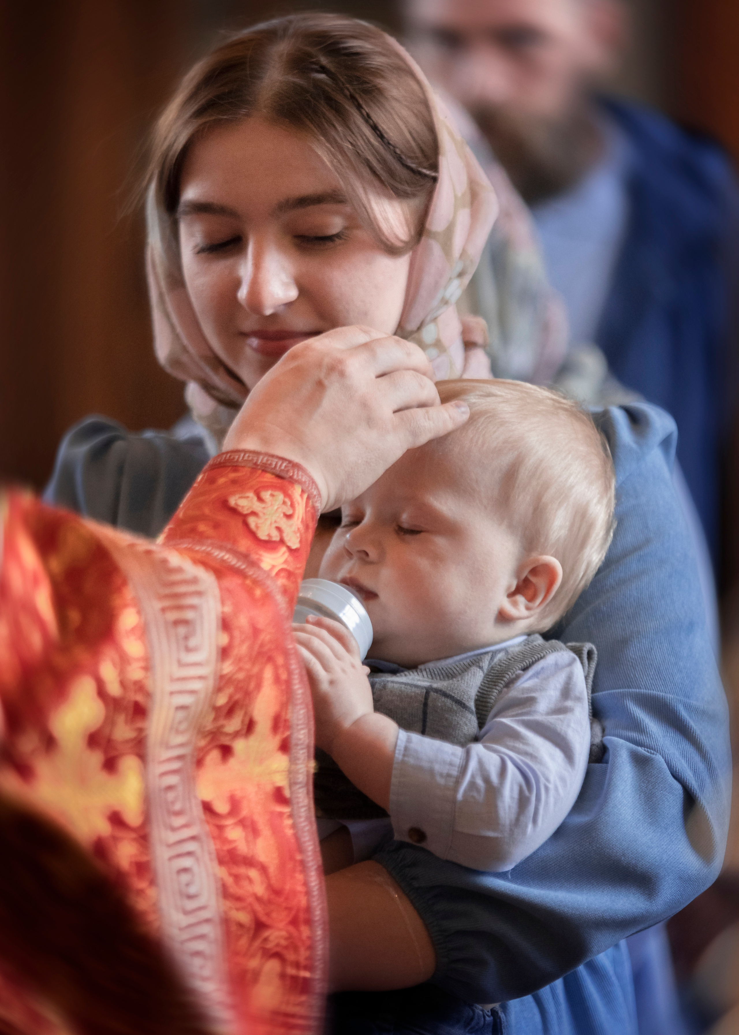 В храме. «Книжка с картинками» Фотограф Наталья Цыбина