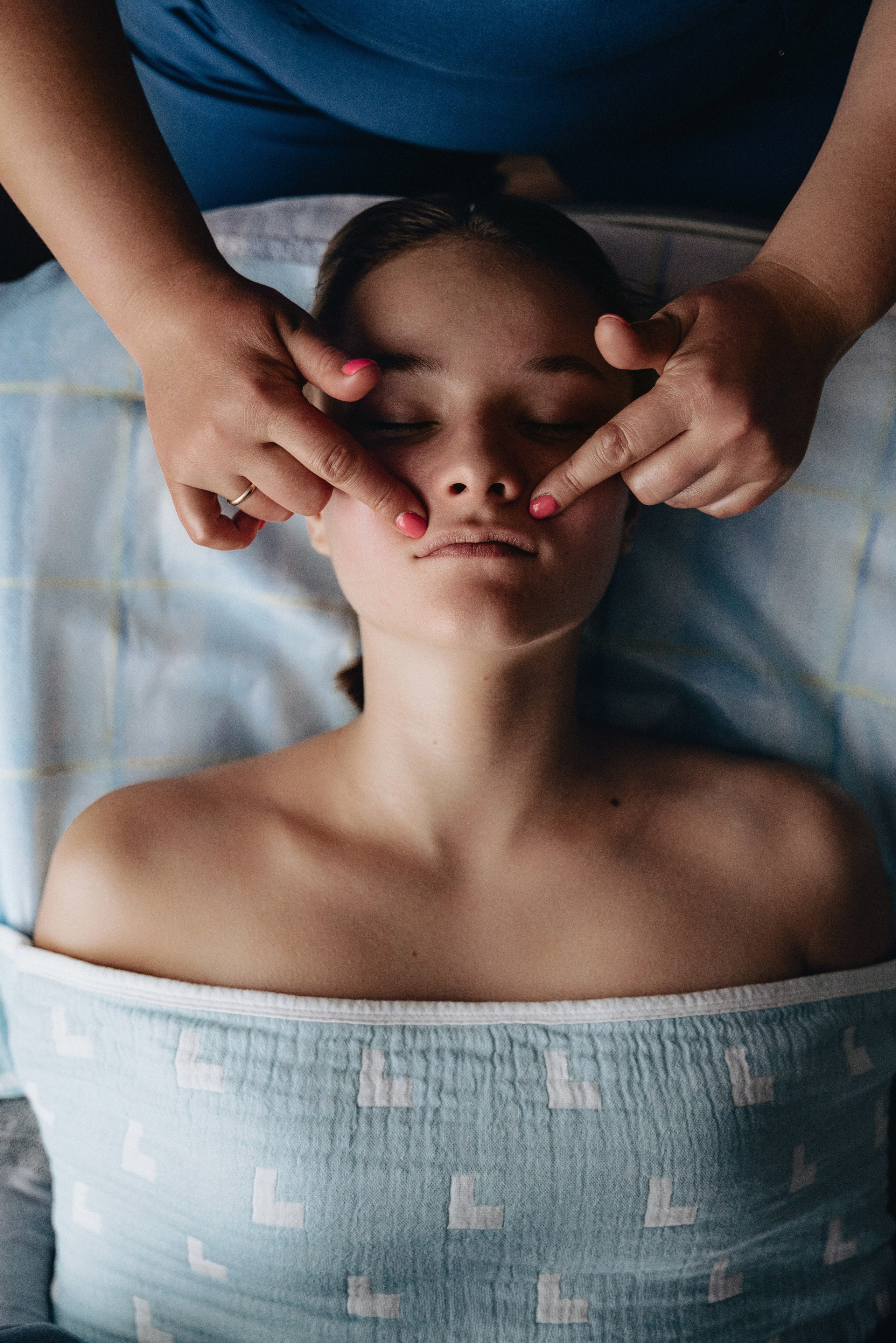 Юлия Марьясова, массажист лица. Екатерина Курбанова. Женский фотограф