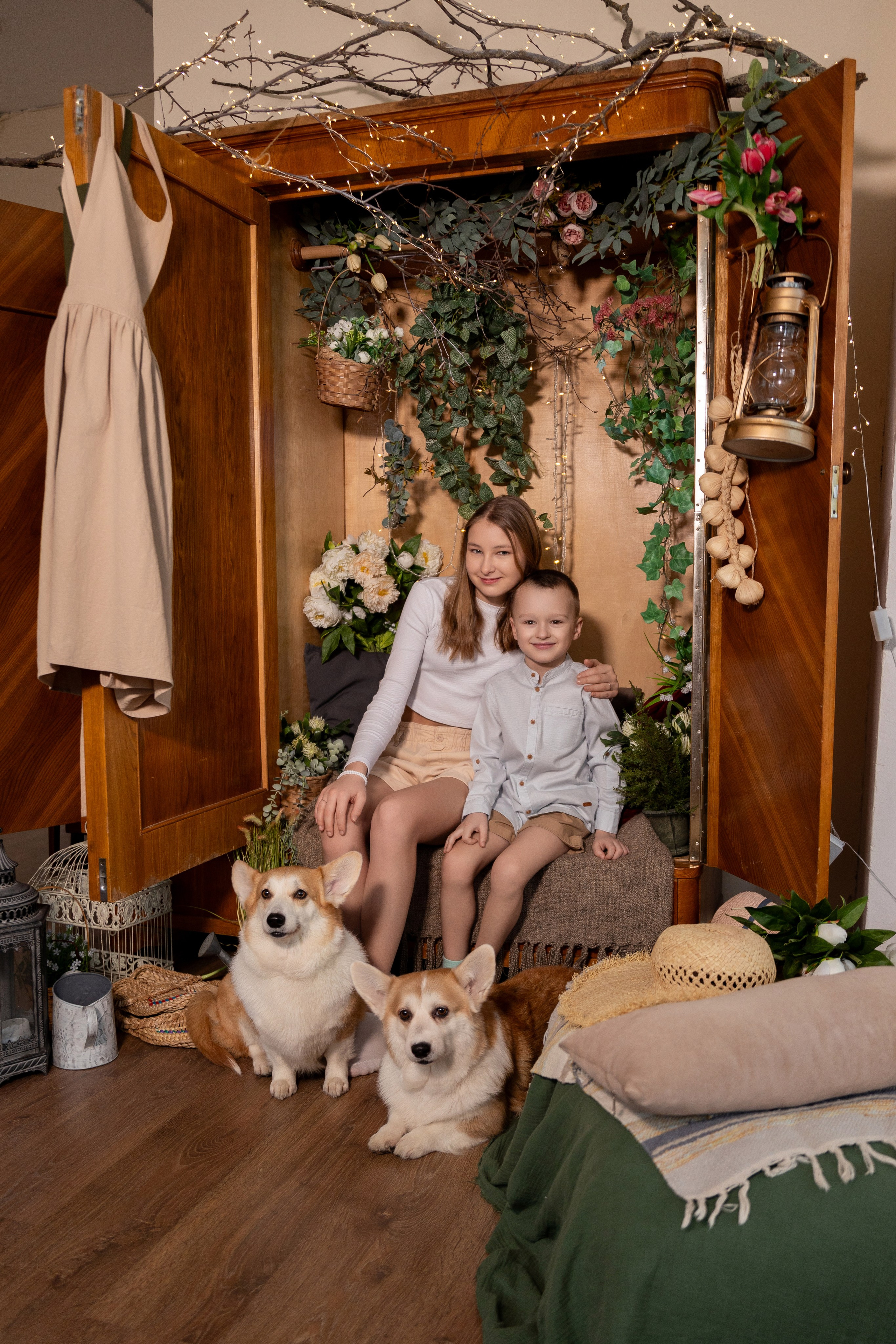 Фотосессия с корги. Семейный и свадебный фотограф в Санкт-Петербурге Татьяна Швыкова