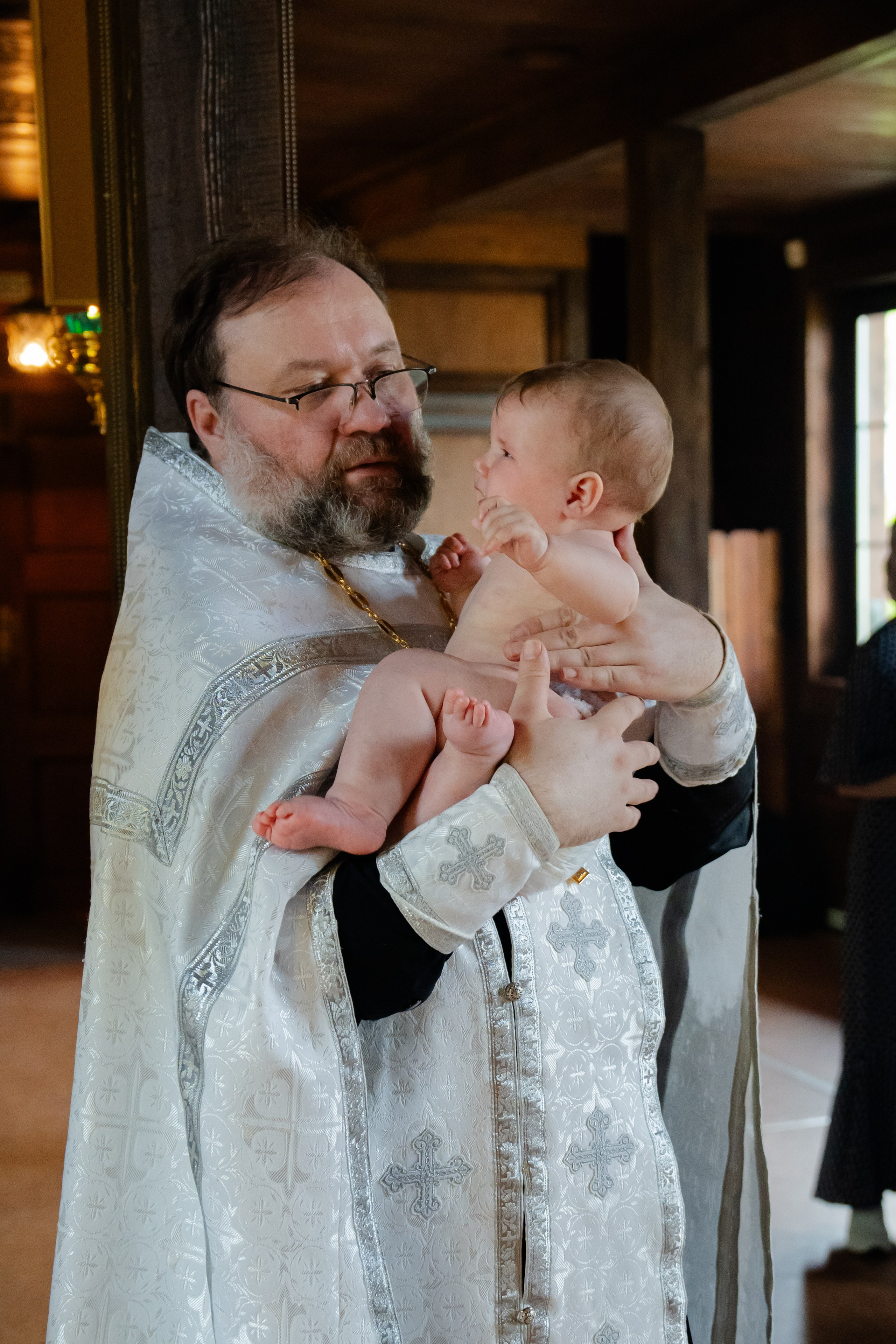 Таинство Крещения Евгении. Крамер Юлиана детский и семейный фотограф