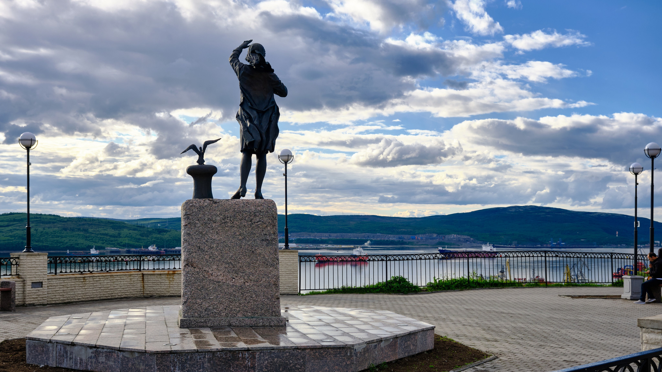 Мурманск. Пейзажи Крайнего Севера. Баренцево море, Рыбачий, Средний, Немецкий