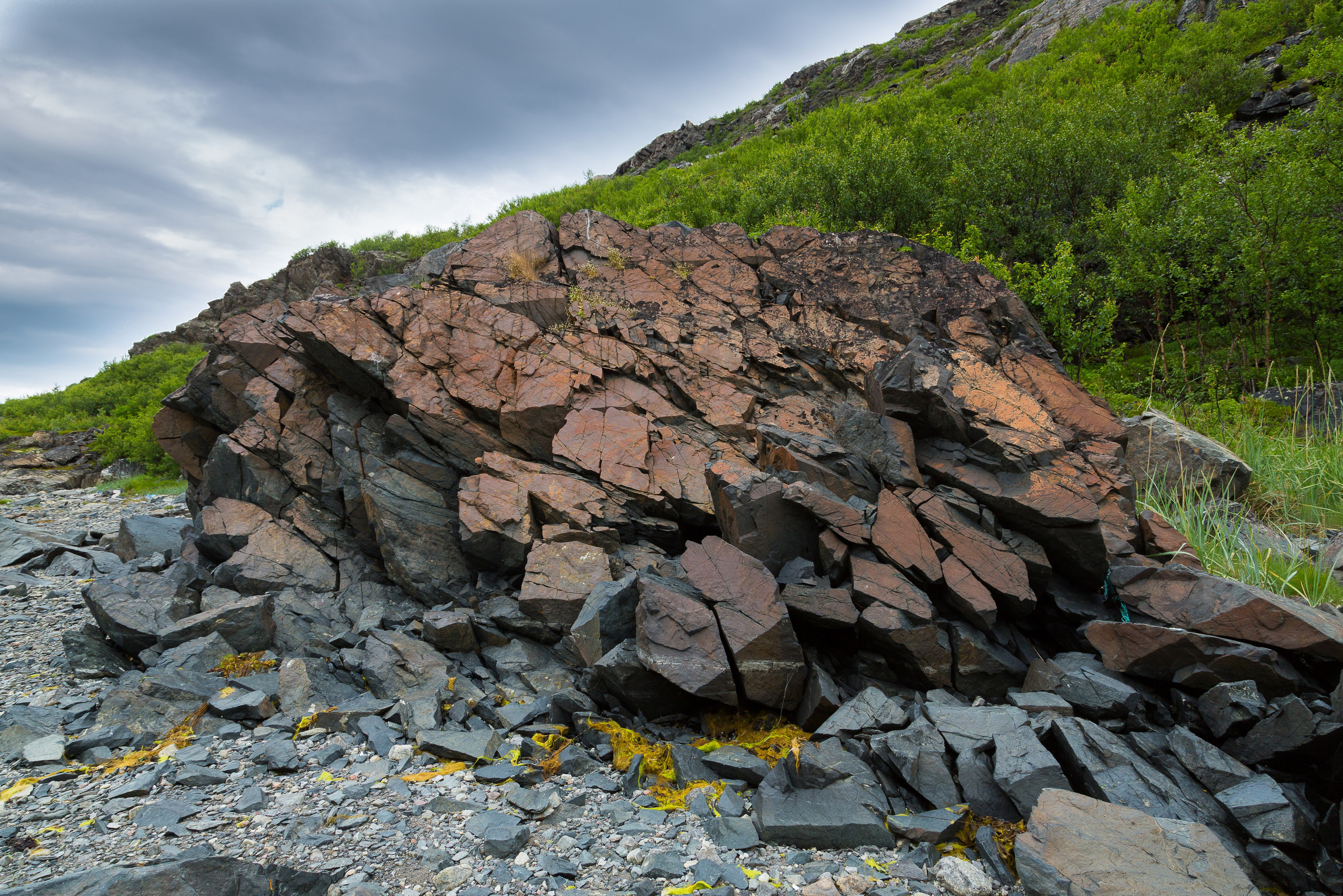 Фиорд Долгая щель. Пейзажи Крайнего Севера. Баренцево море, Рыбачий, Средний, Немецкий