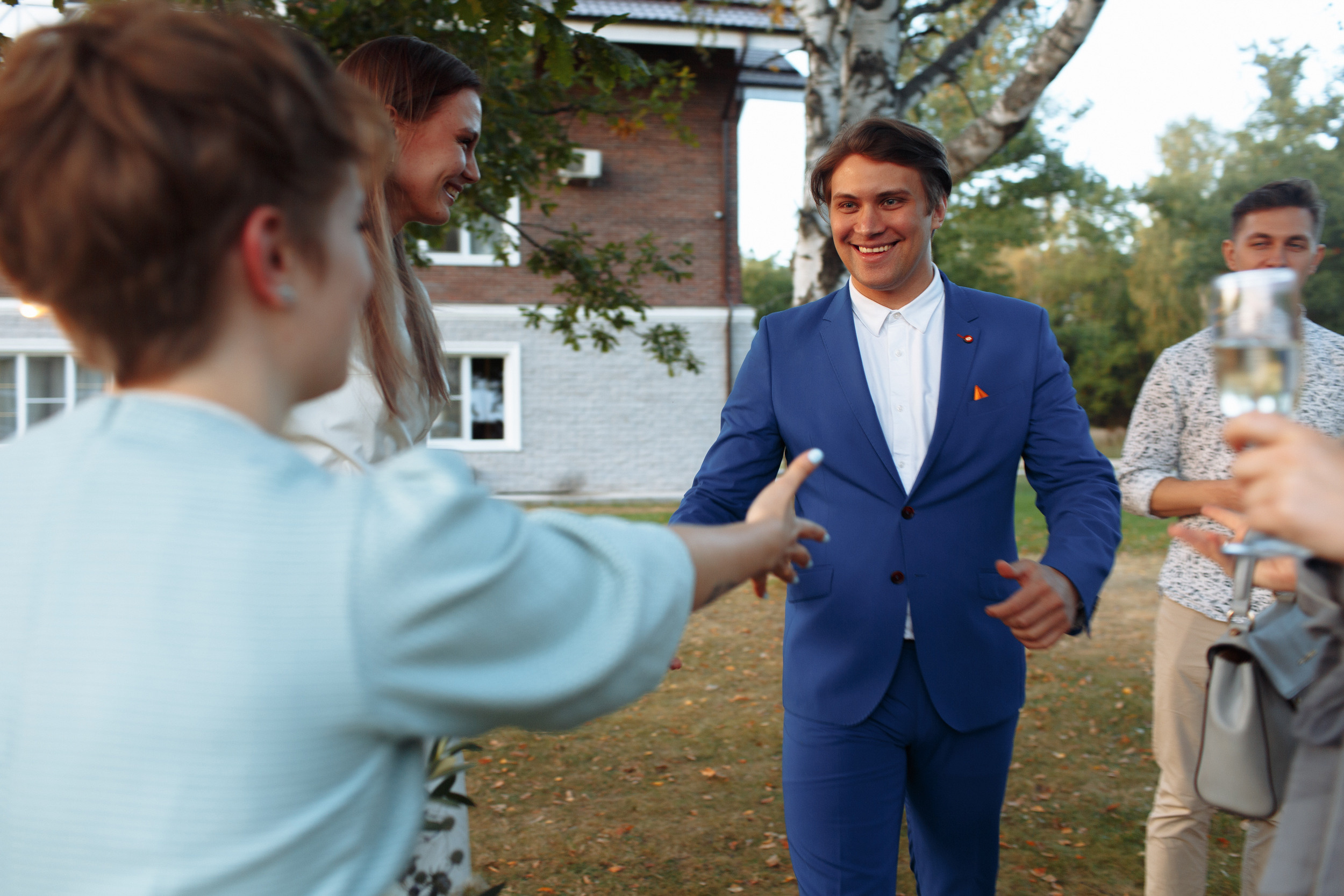 Веселый банкет в коттедже. Арина & Коля. Фотограф Чугунов Александр