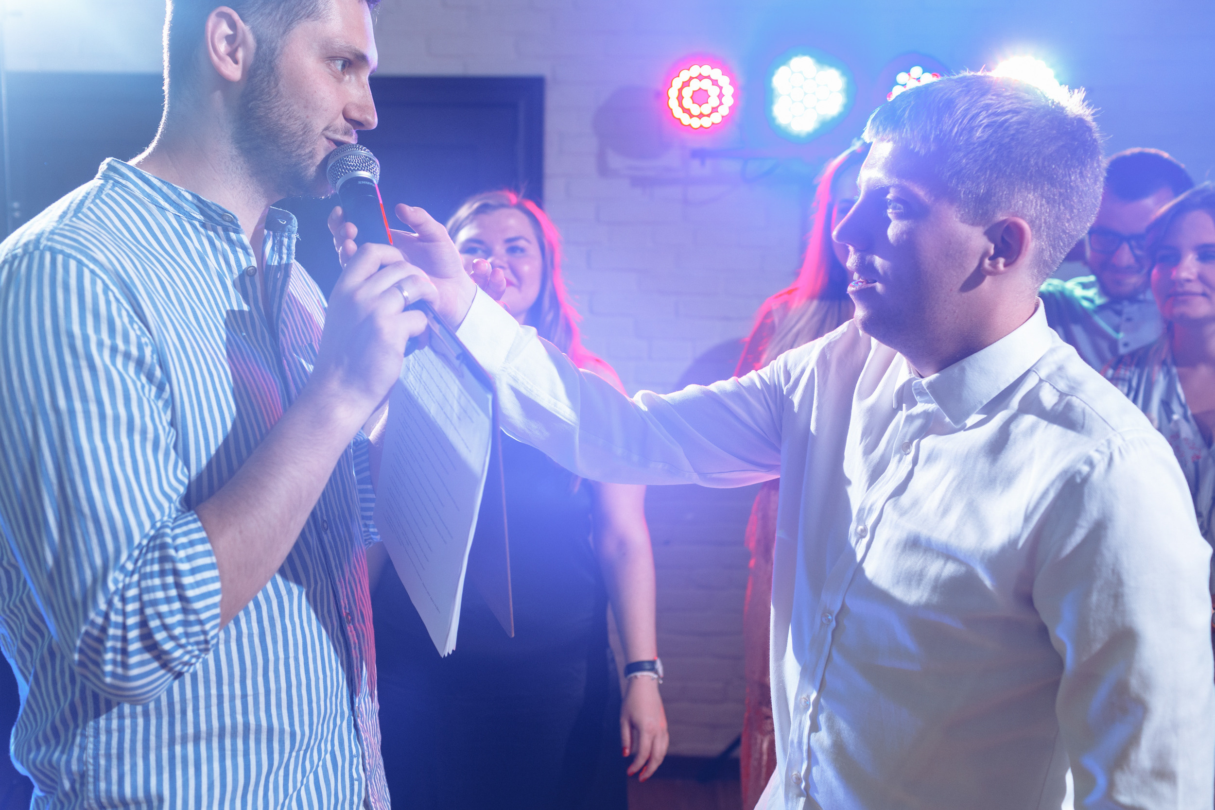 Веселый банкет в коттедже. Арина & Коля. Фотограф Чугунов Александр