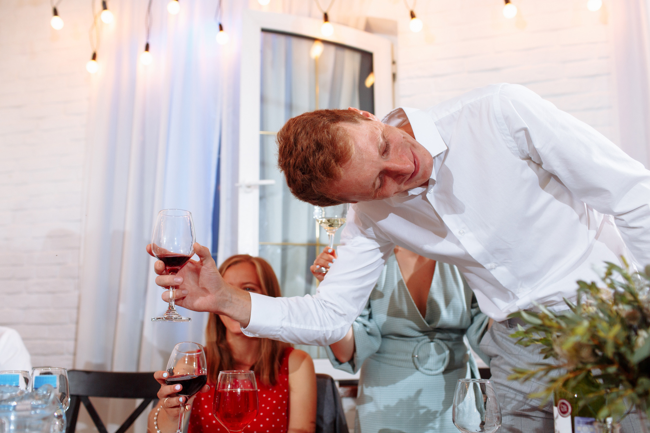 Веселый банкет в коттедже. Арина & Коля. Фотограф Чугунов Александр