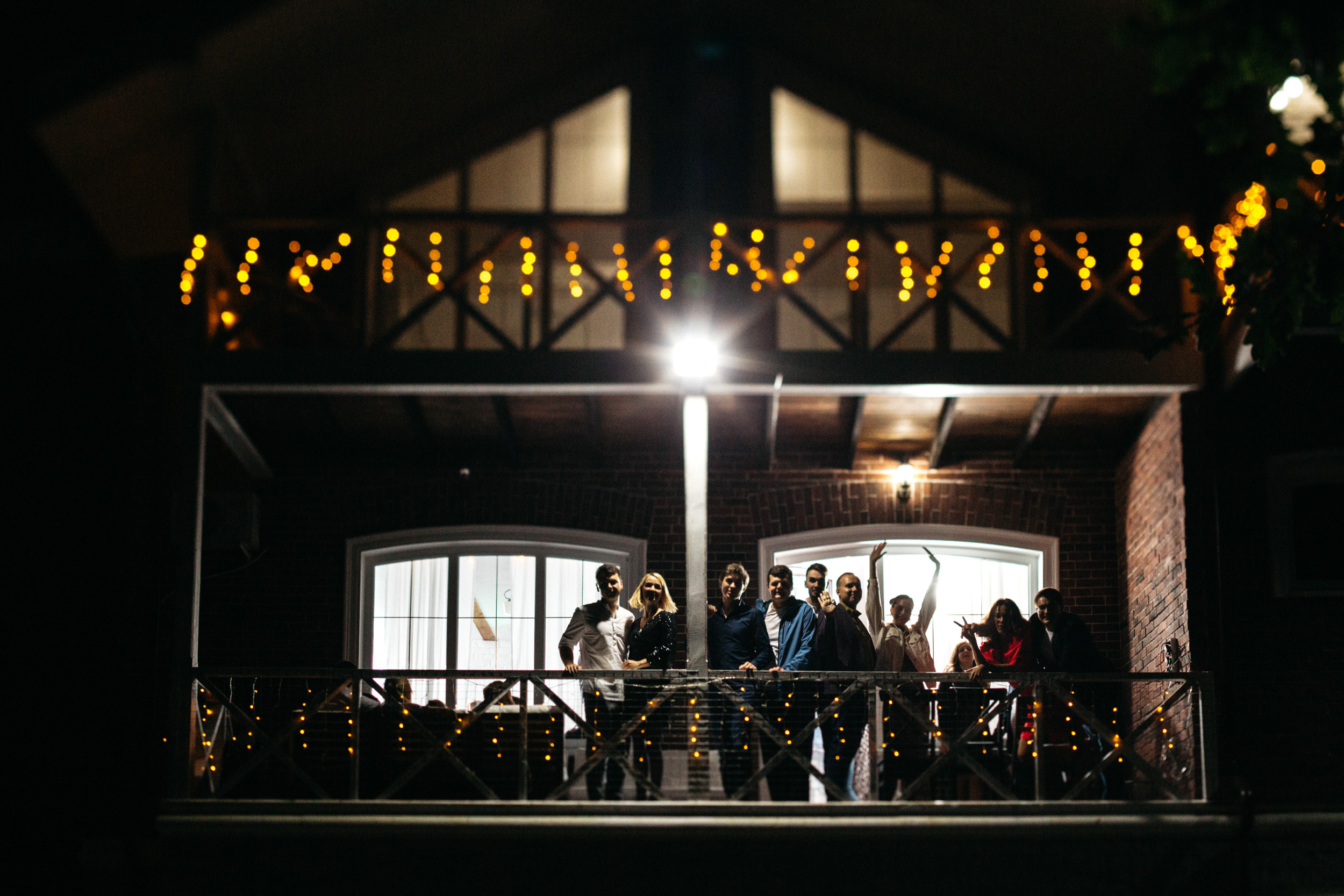 Веселый банкет в коттедже. Арина & Коля. Фотограф Чугунов Александр