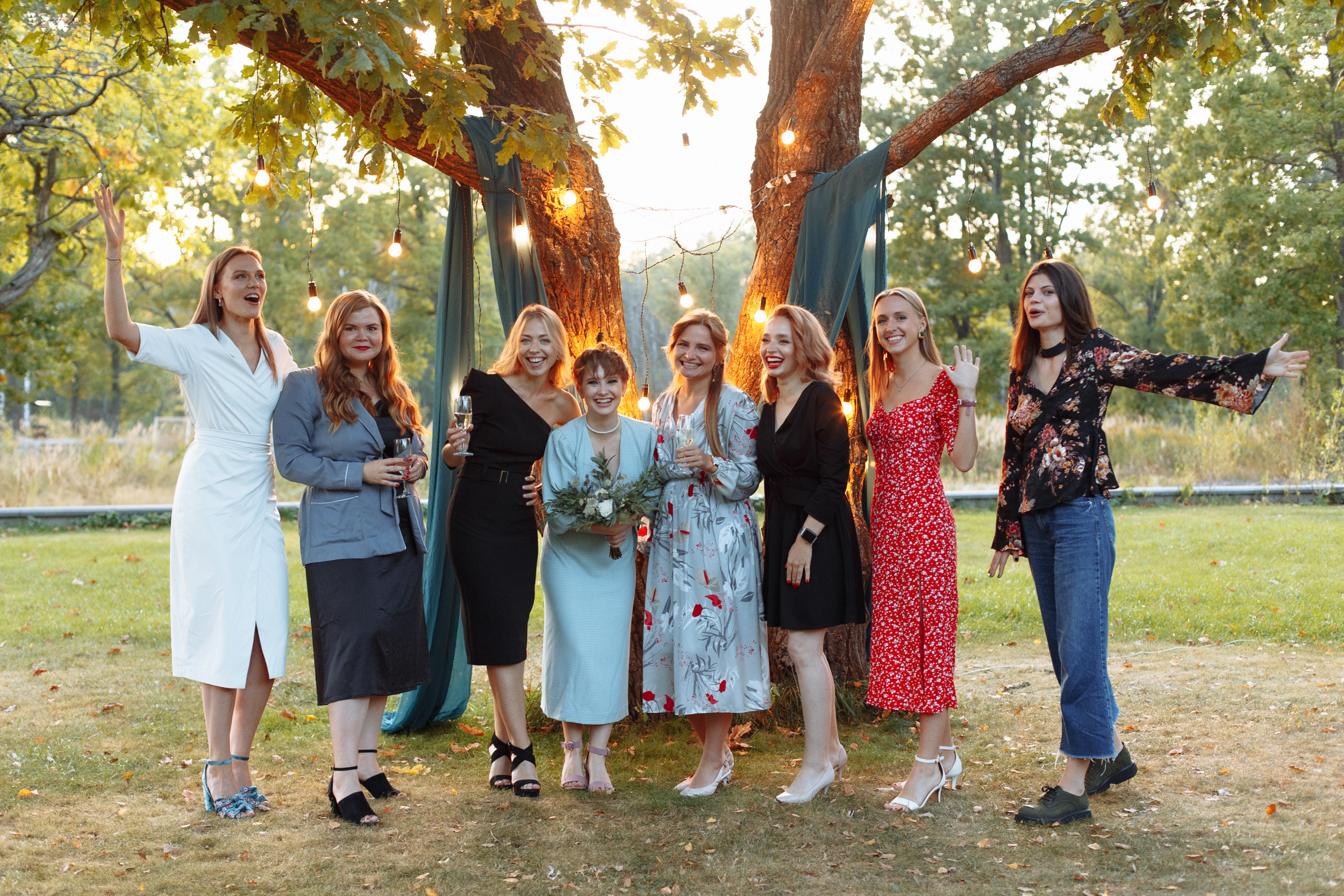 Веселый банкет в коттедже. Арина & Коля. Фотограф Чугунов Александр