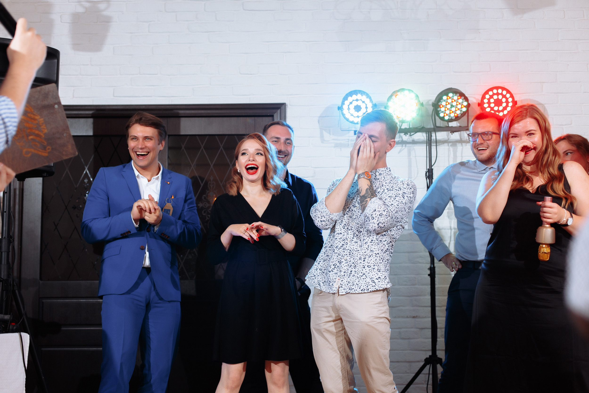 Веселый банкет в коттедже. Арина & Коля. Фотограф Чугунов Александр