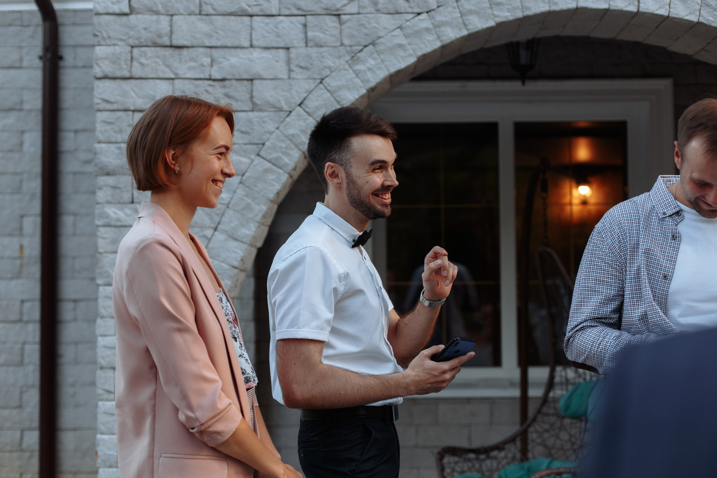 Веселый банкет в коттедже. Арина & Коля. Фотограф Чугунов Александр