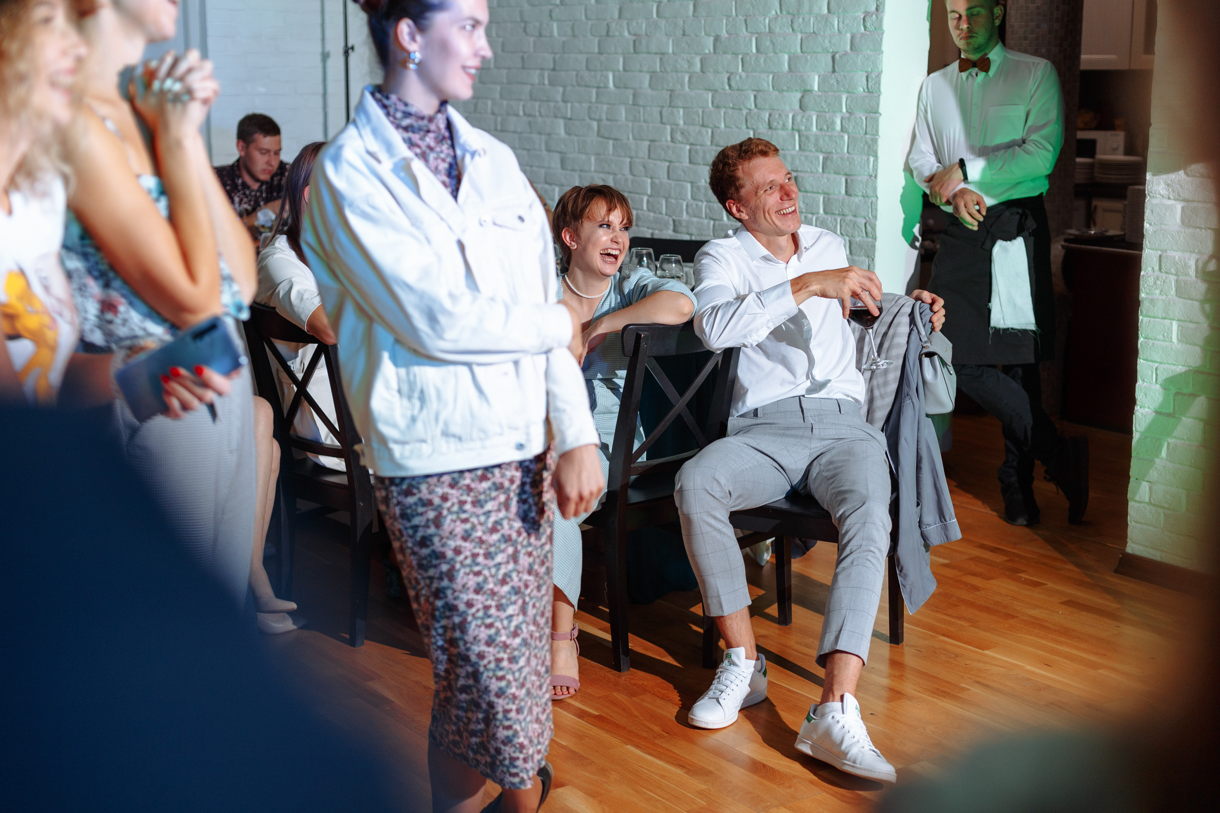 Веселый банкет в коттедже. Арина & Коля. Фотограф Чугунов Александр