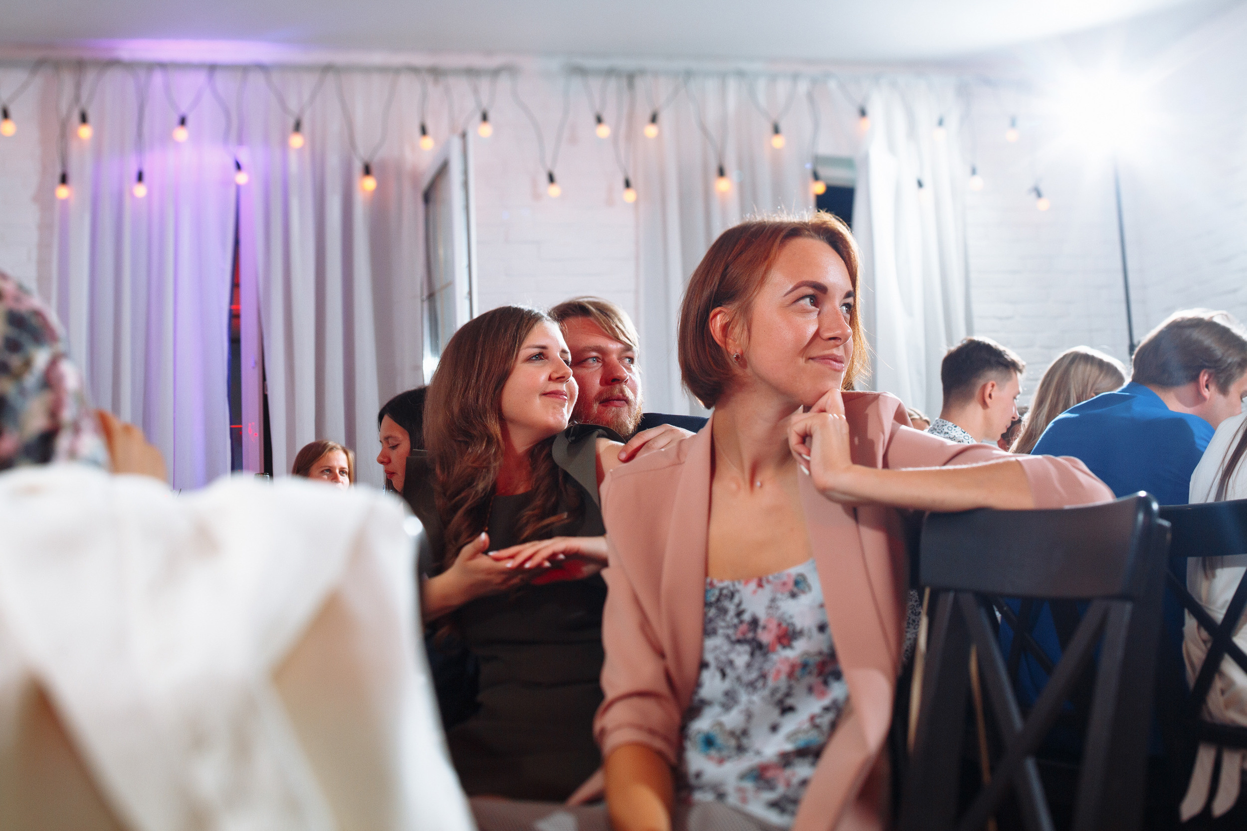 Веселый банкет в коттедже. Арина & Коля. Фотограф Чугунов Александр