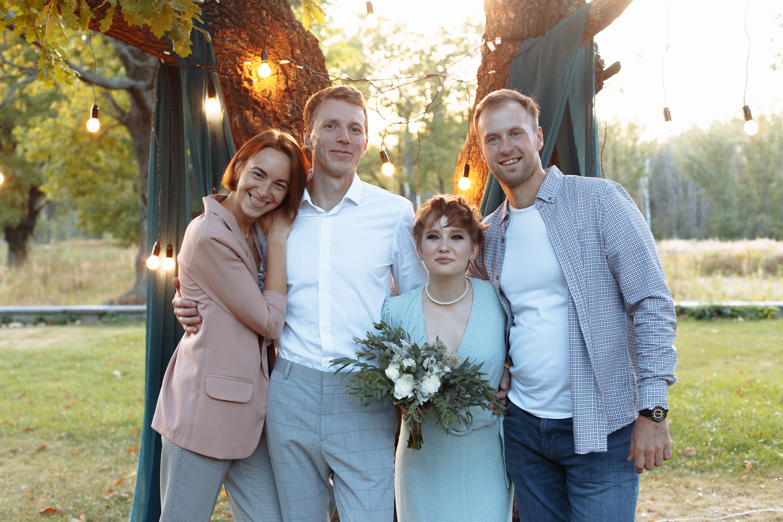 Веселый банкет в коттедже. Арина & Коля. Фотограф Чугунов Александр