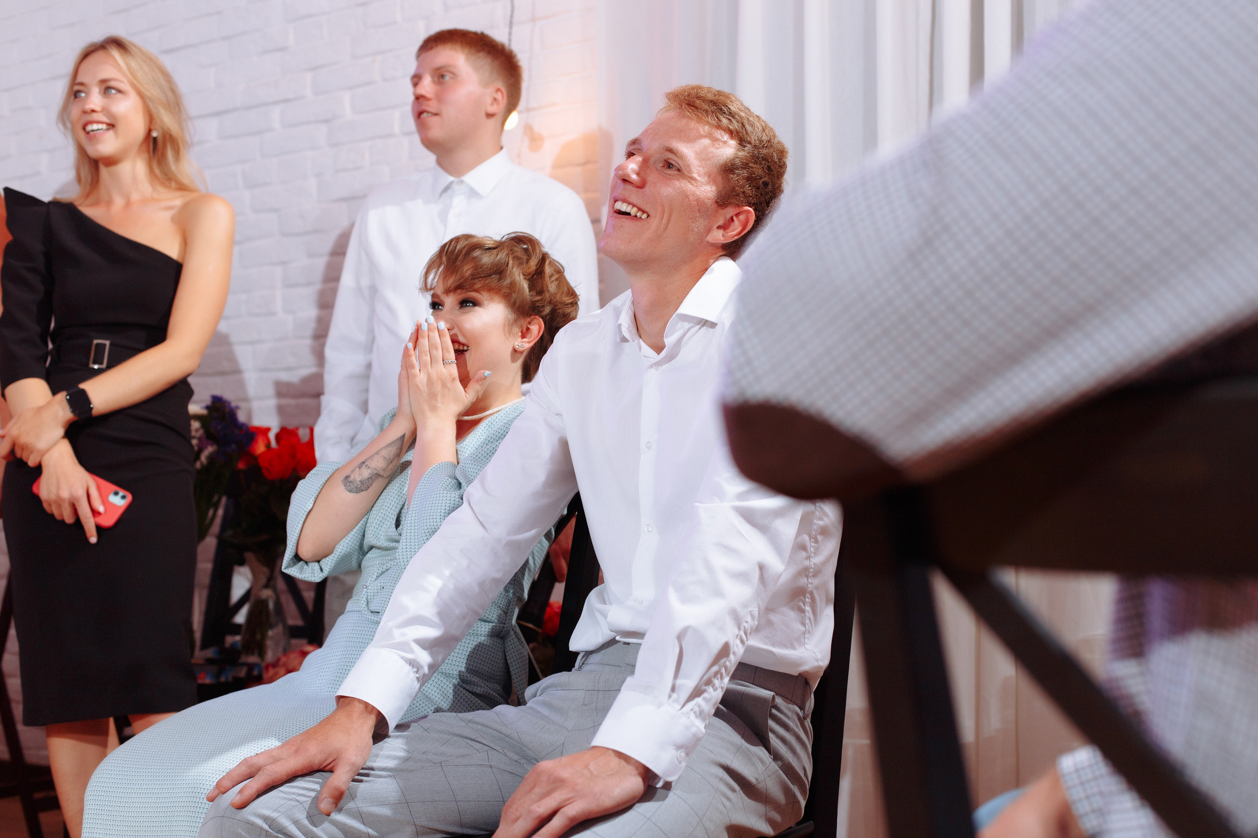 Веселый банкет в коттедже. Арина & Коля. Фотограф Чугунов Александр